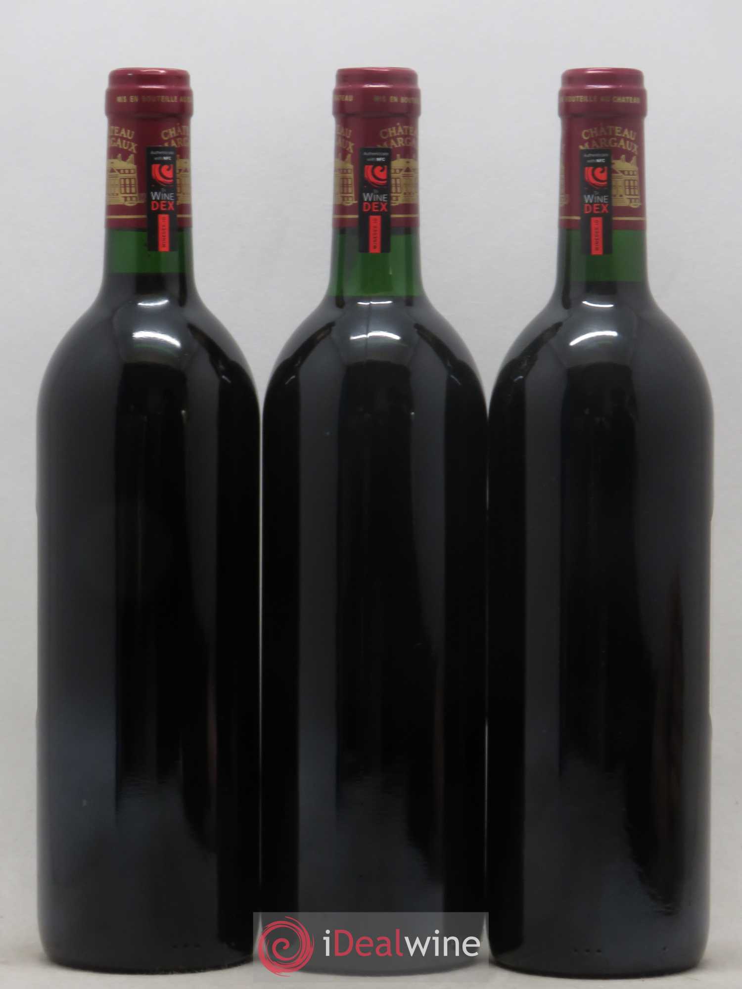 Château Margaux 1er Grand Cru Classé 1990 - Lot de 3 bouteilles - 1