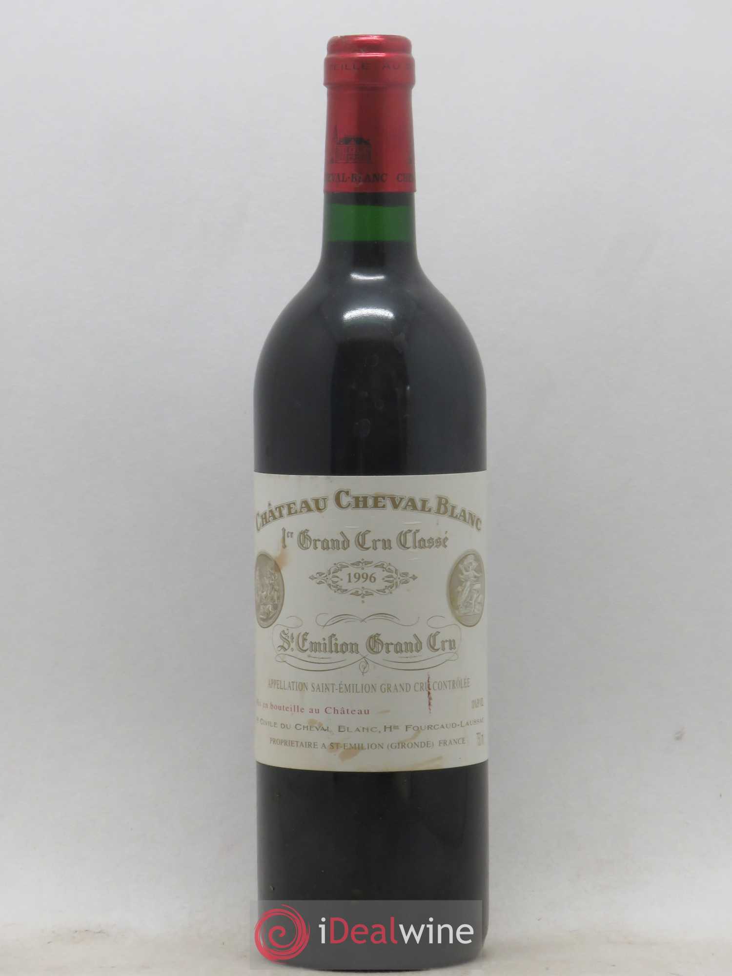 Château Cheval Blanc 1er Grand Cru Classé A 1996 - Lot de 1 bouteille - 0