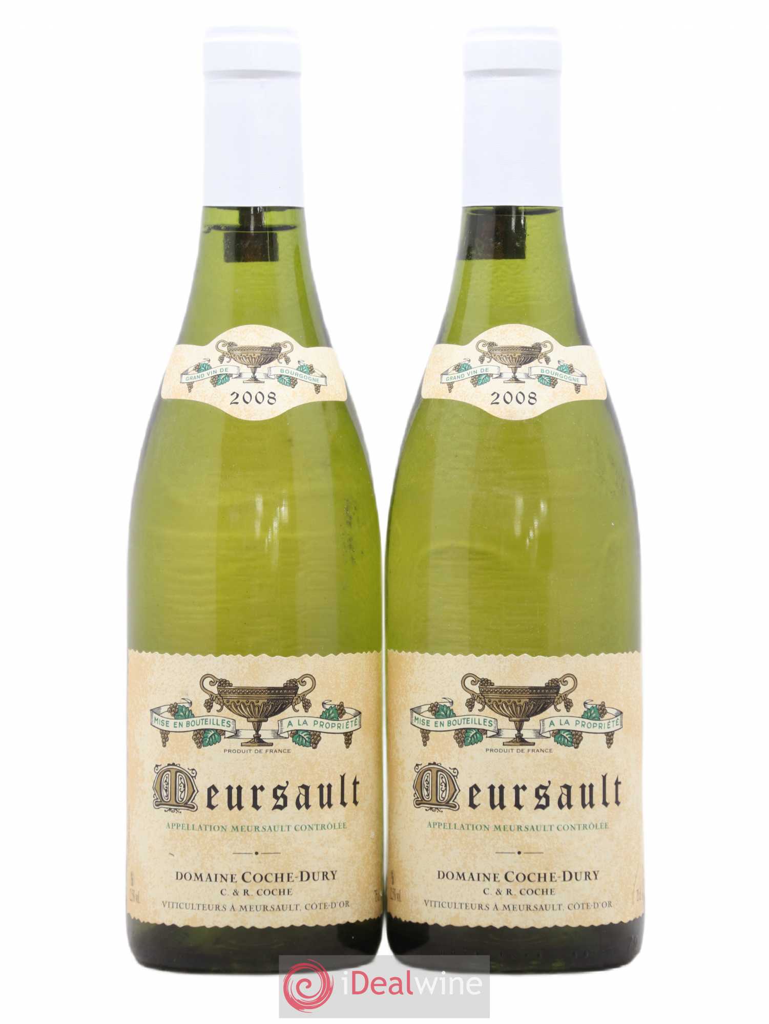 Meursault Coche Dury (Domaine) 2008 - Lot de 2 bouteilles - 0