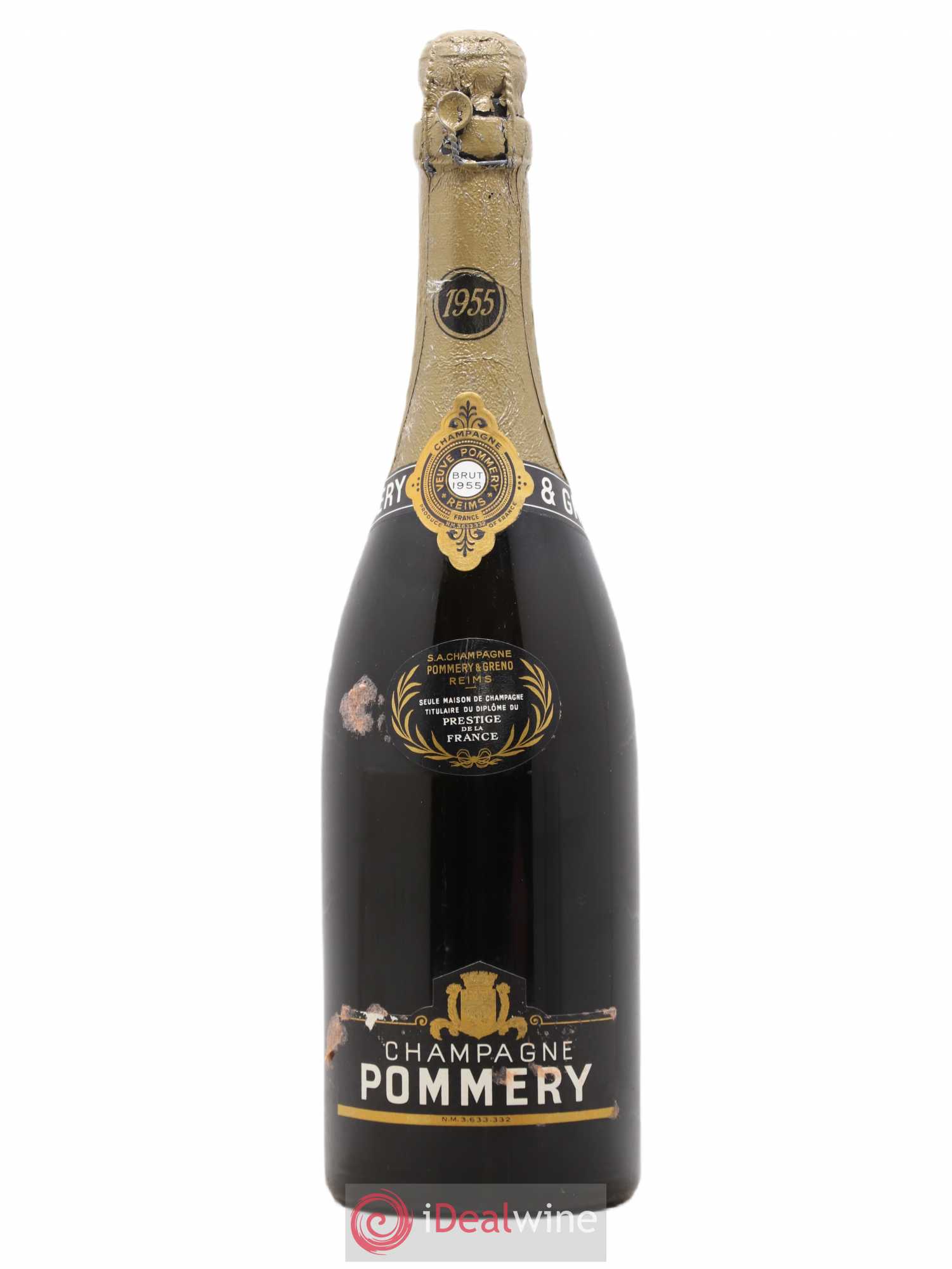 Brut Pommery 1955 - Lotto di 1 bottiglia - 0