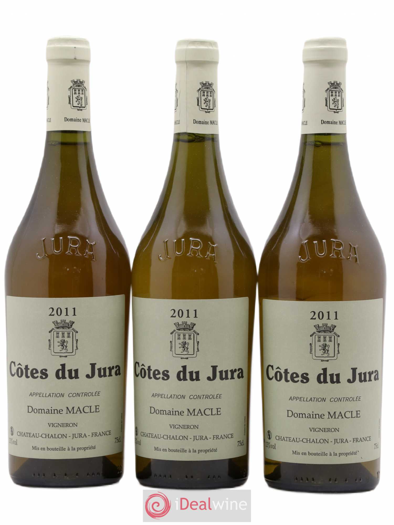 Côtes du Jura Jean Macle 2011 - Lot de 3 bouteilles - 0