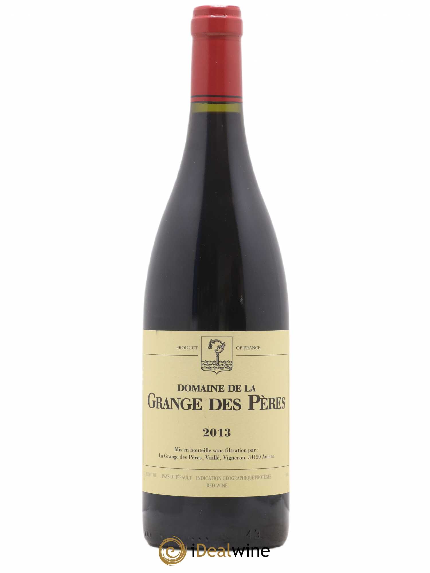 Pays d'Hérault Grange des Pères Laurent Vaillé 2013 - Lot de 1 bouteille - 0