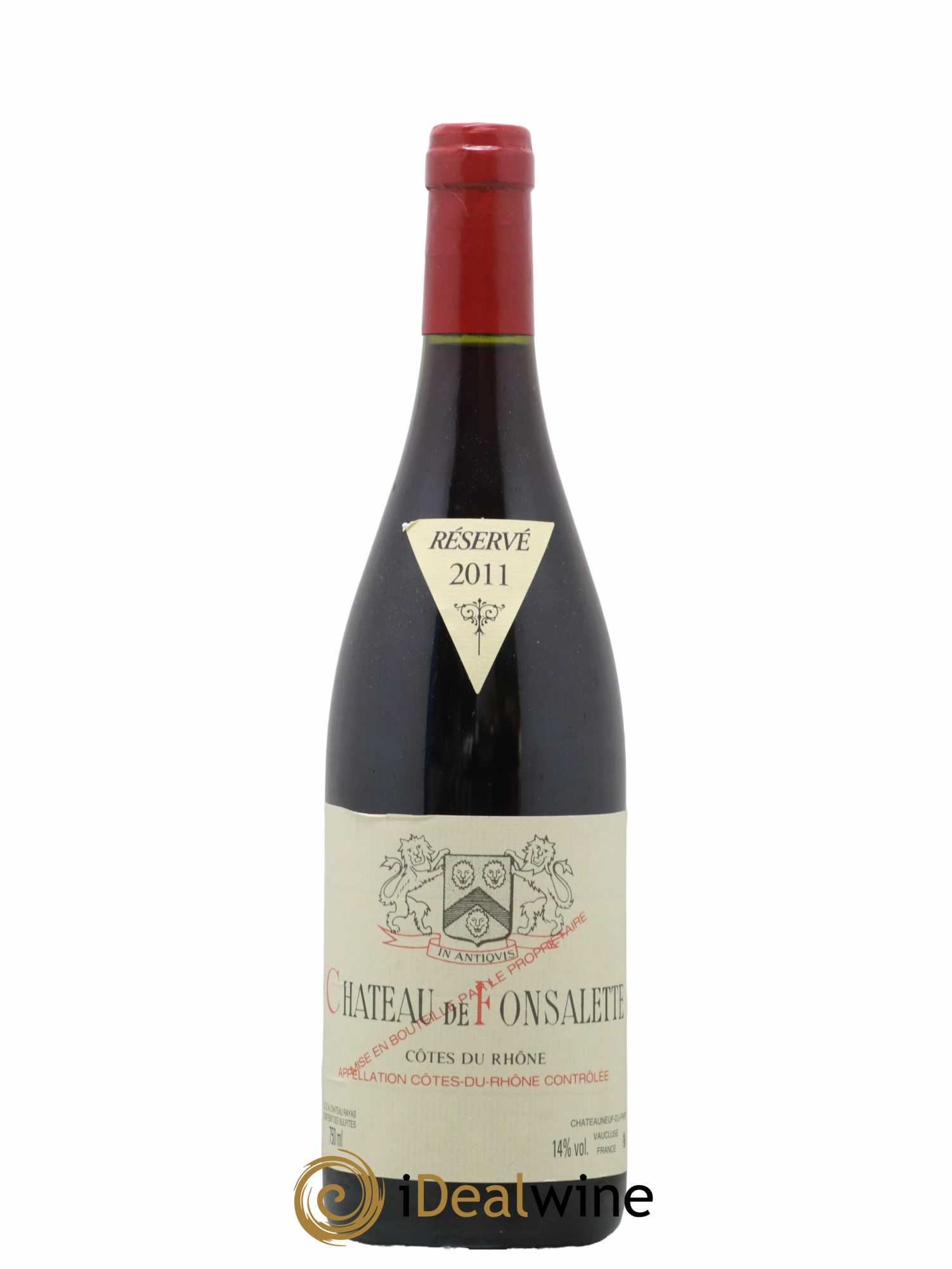 Côtes-du-Rhône Château de Fonsalette Emmanuel Reynaud 2011 - Lot de 1 bouteille - 0