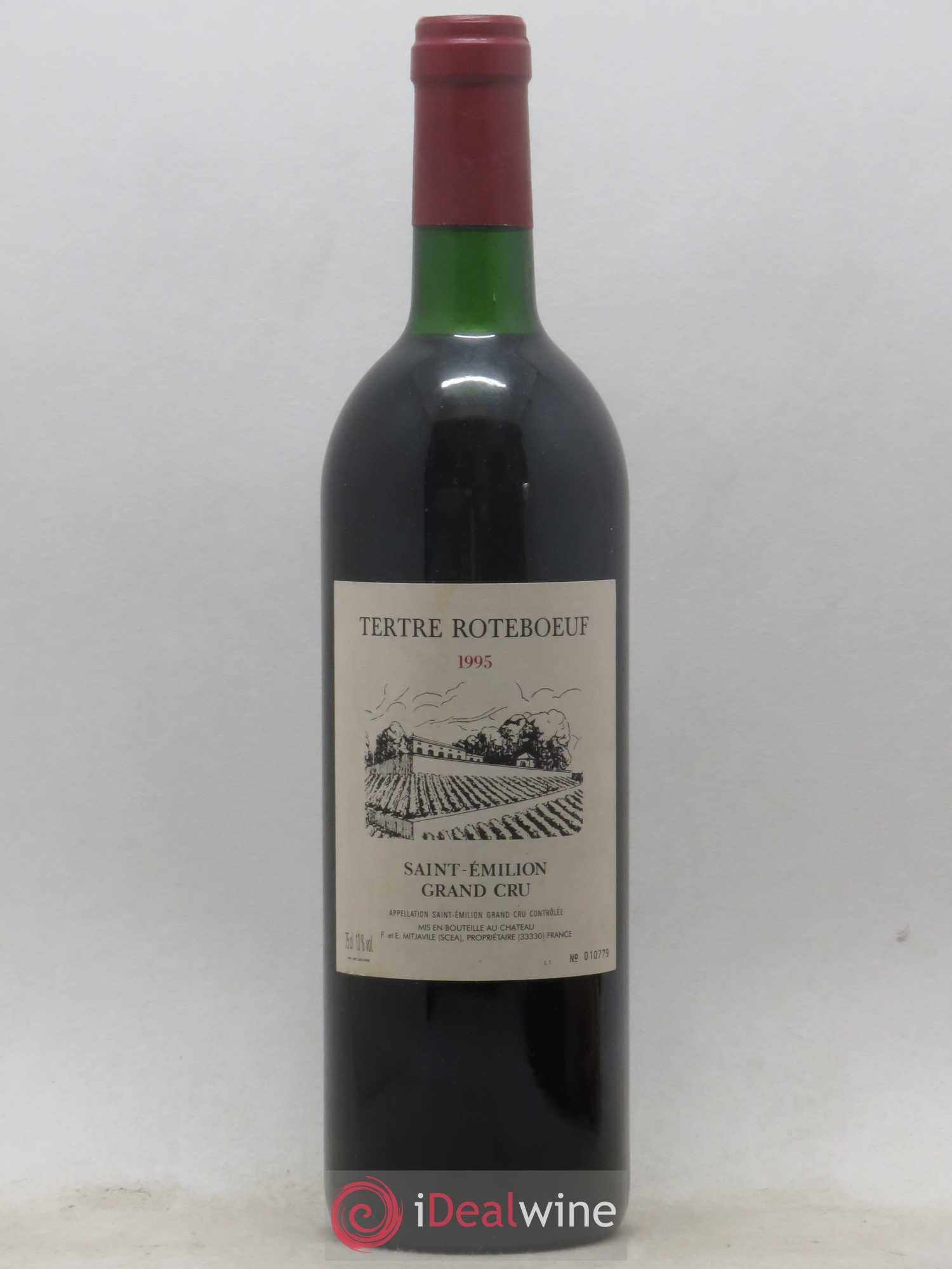 Château Tertre Roteboeuf 1995 - Lot de 1 bouteille - 0