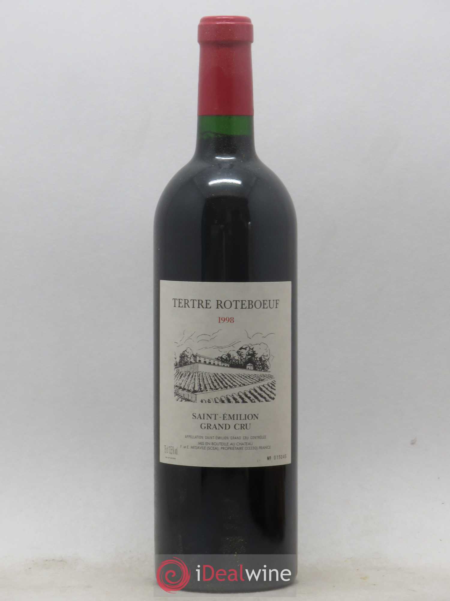 Château Tertre Roteboeuf 1998 - Lot de 1 bouteille - 0
