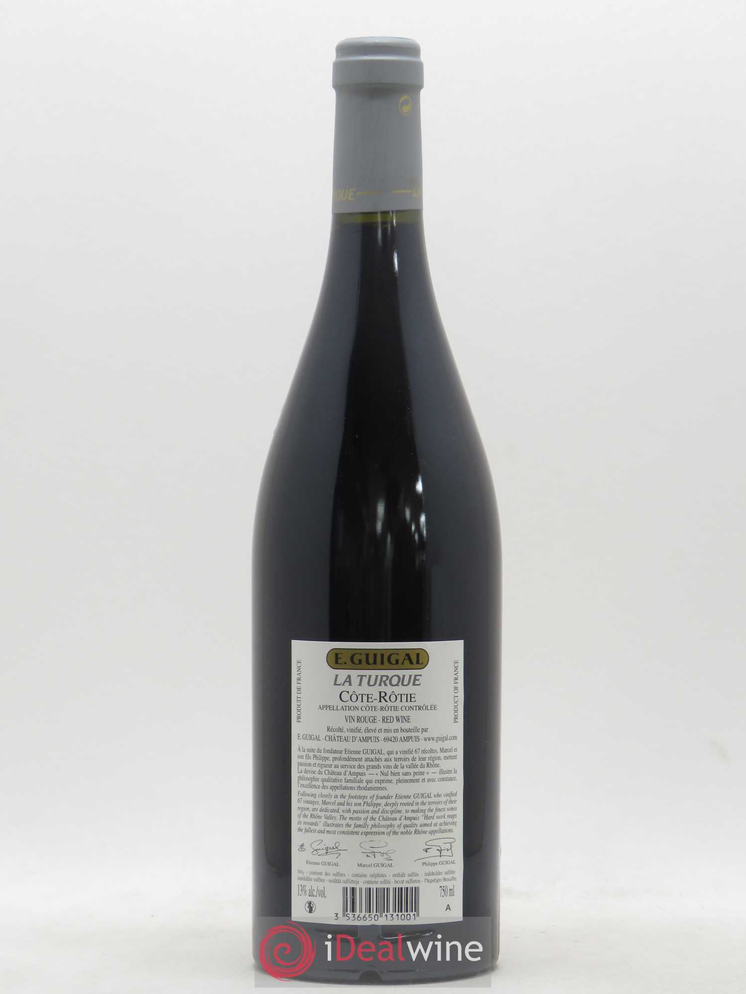 Côte-Rôtie La Turque Guigal 2011 - Lot de 1 bouteille - 1