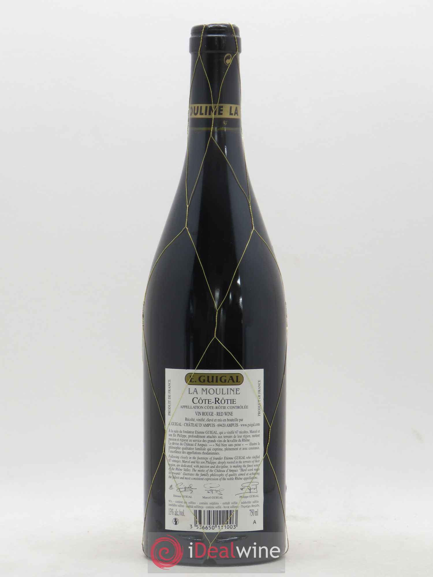 Côte-Rôtie La Mouline Guigal 2011 - Lot de 1 bouteille - 1