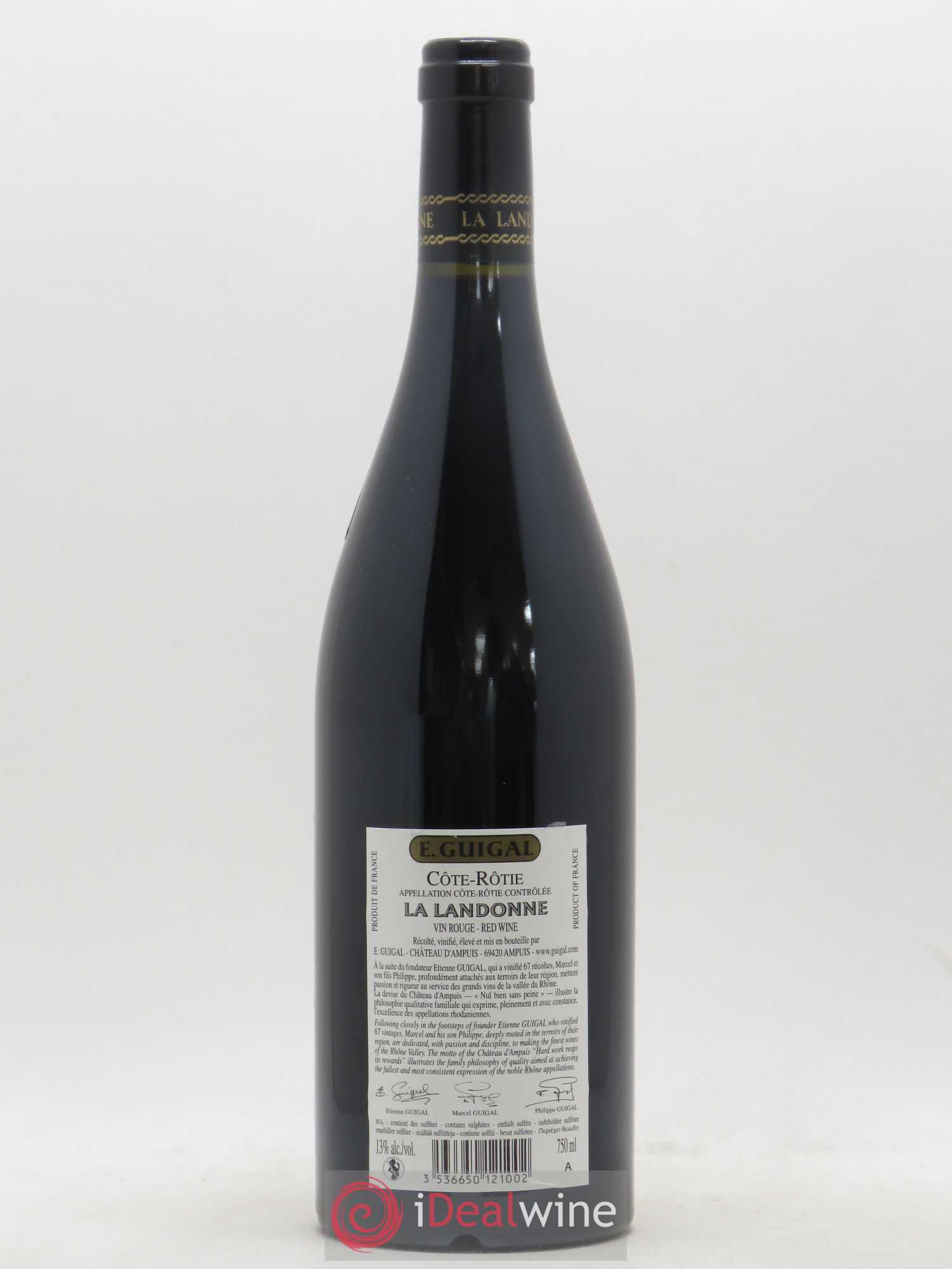 Côte-Rôtie La Landonne Guigal 2009 - Lot de 1 bouteille - 1
