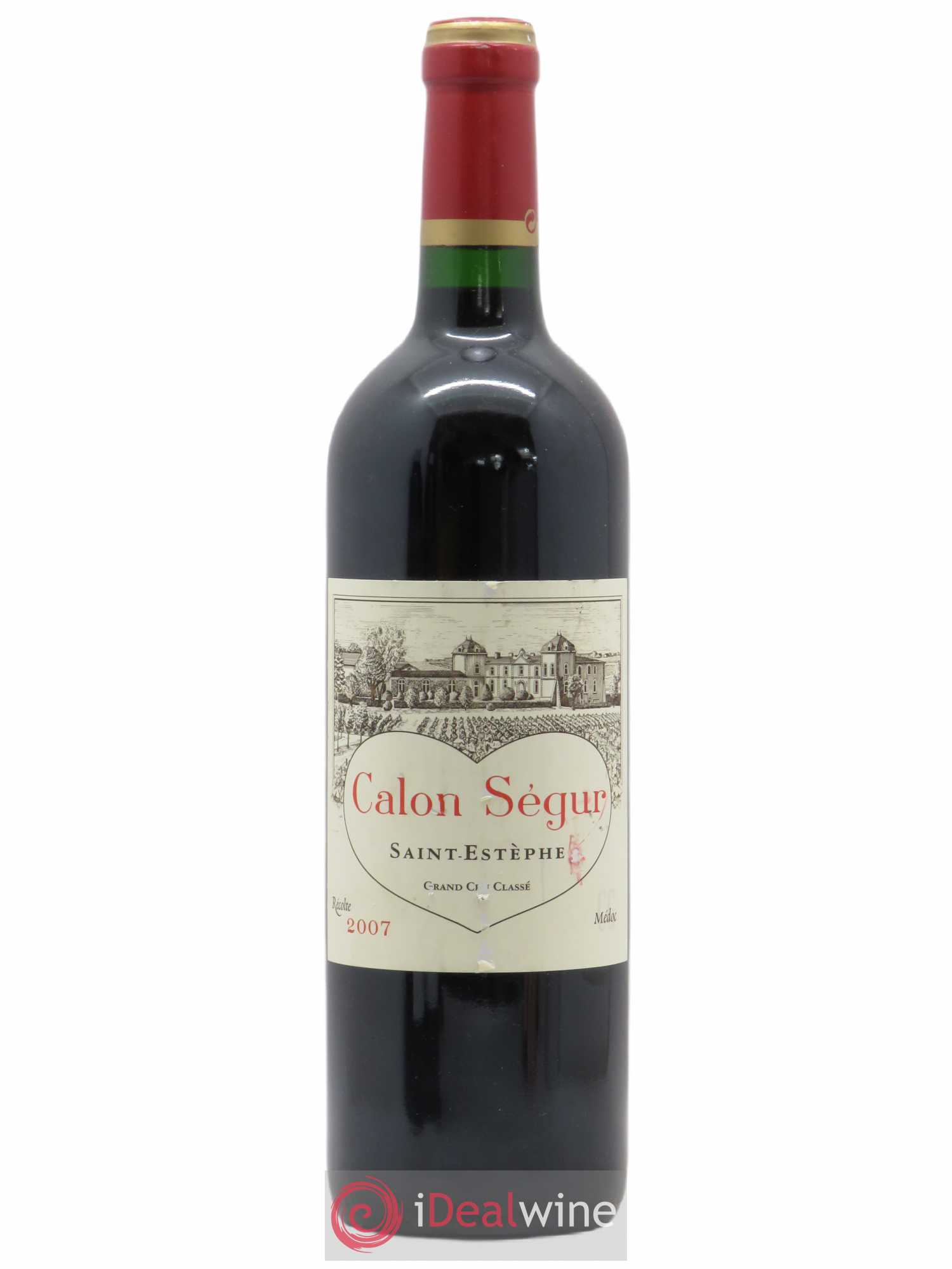 Château Calon Ségur 3ème Grand Cru Classé (sans prix de réserve) 2007 - Lot de 1 bouteille - 0