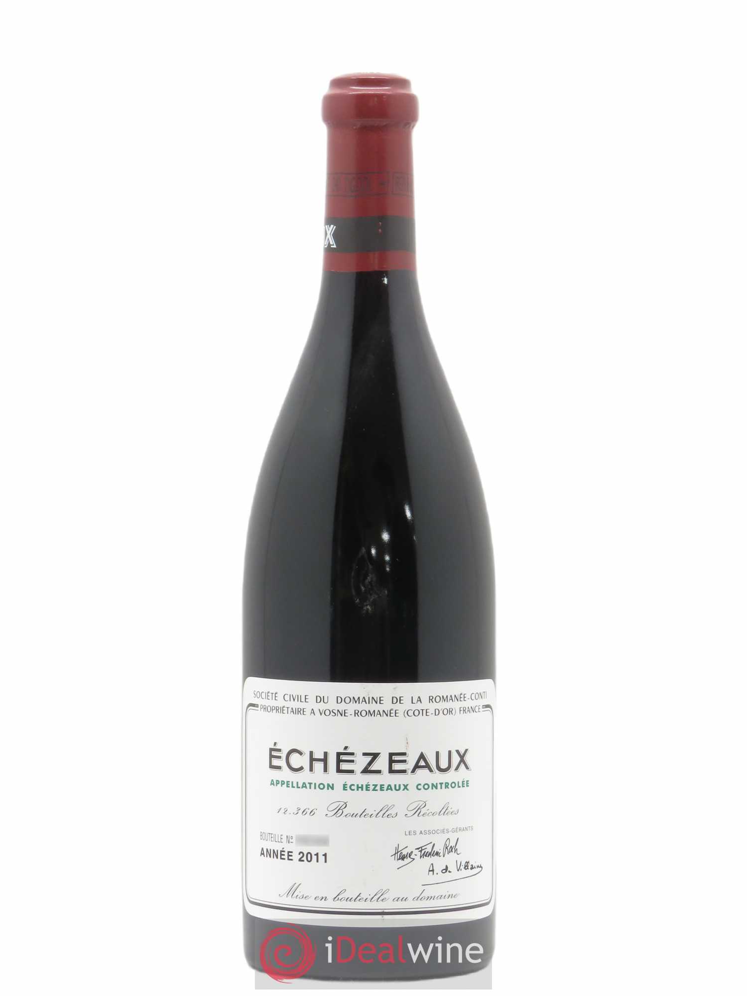 Echezeaux Grand Cru Domaine de la Romanée-Conti 2011 - Lot de 1 bouteille - 0