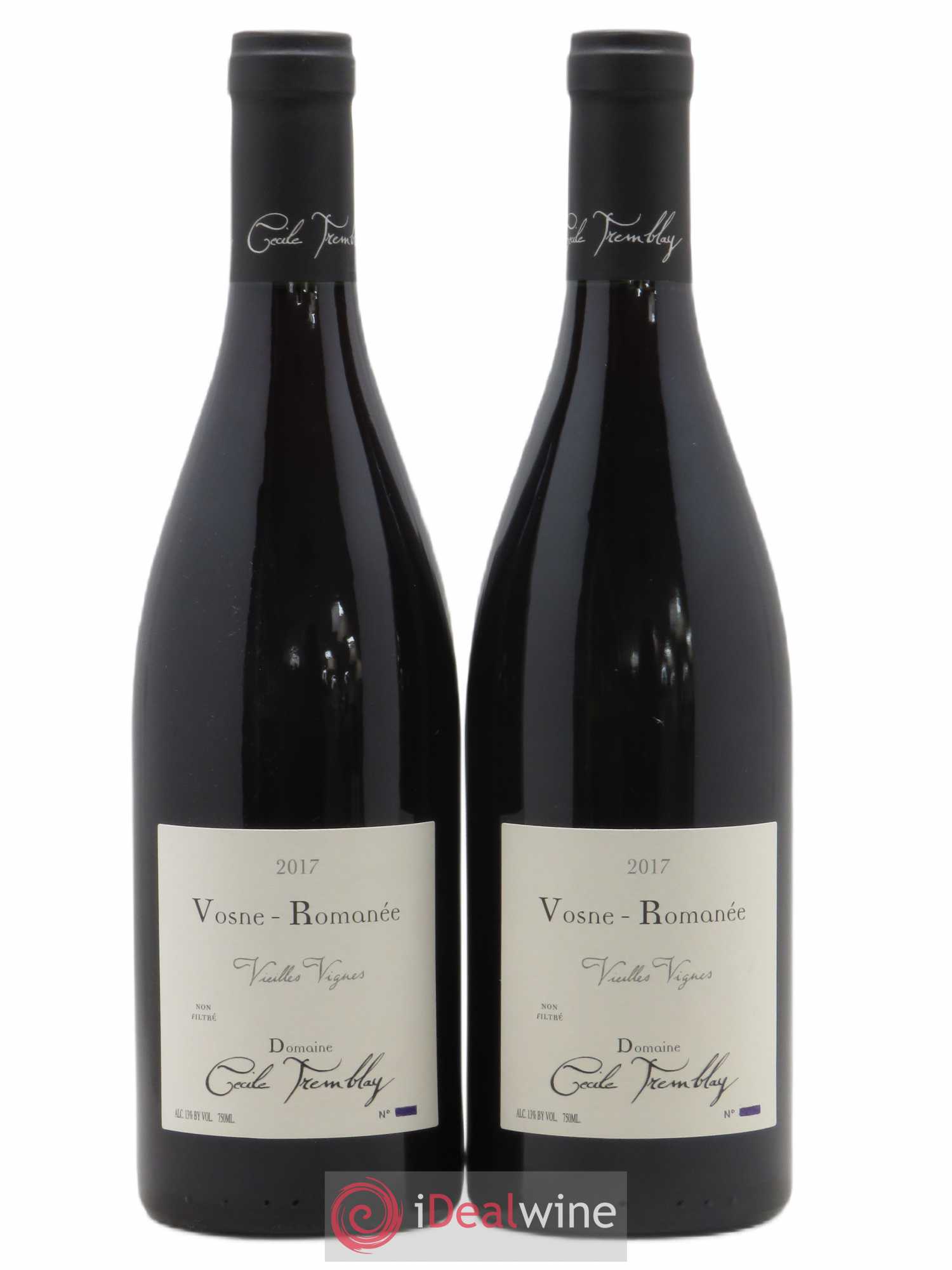 Vosne-Romanée Vieilles Vignes Cécile Tremblay 2017 - Lot de 2 bouteilles - 0