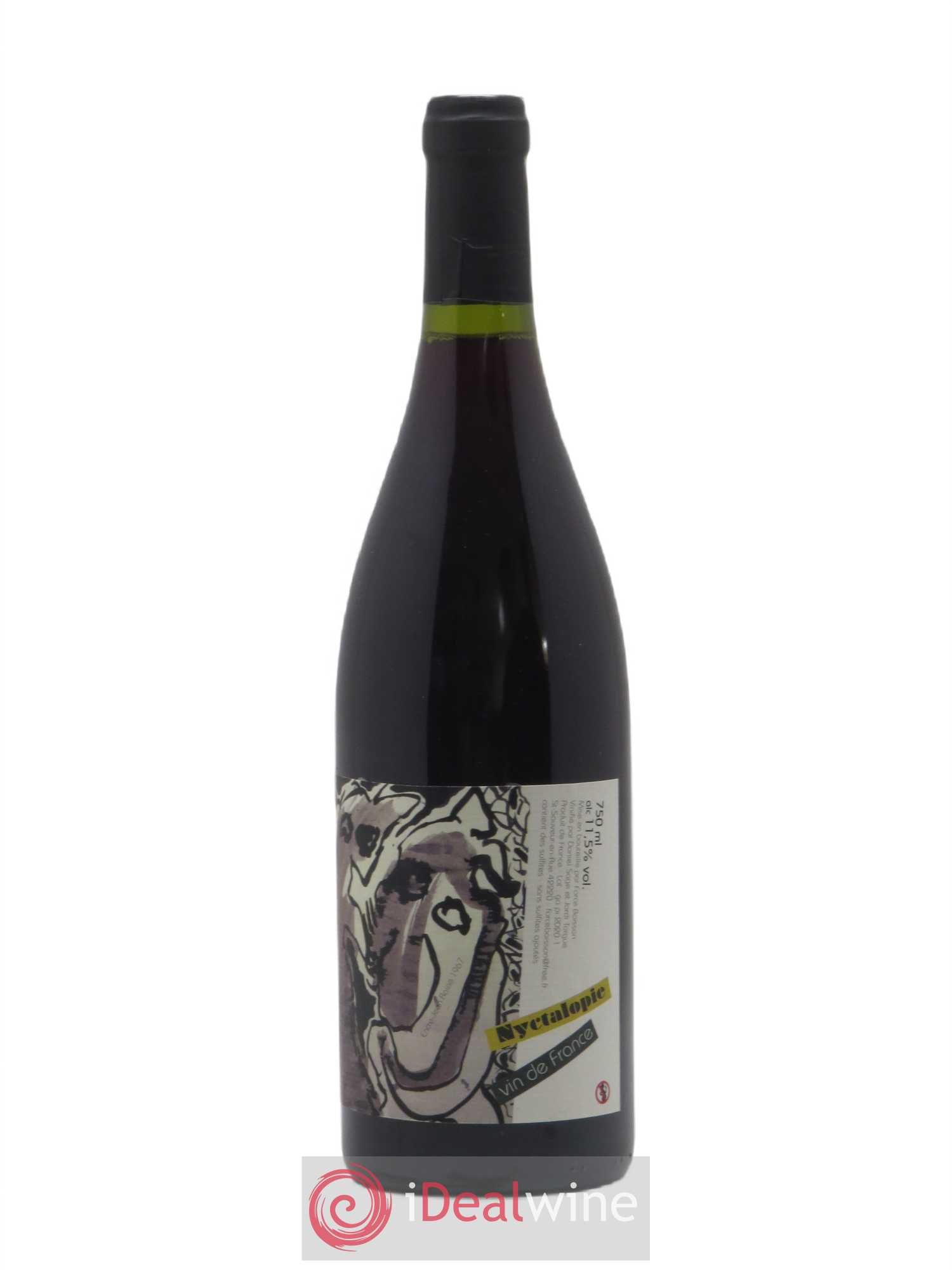 Vin de France Nyctalopie Daniel Sage (sans prix de réserve) 2019 - Lot de 1 bouteille - 0