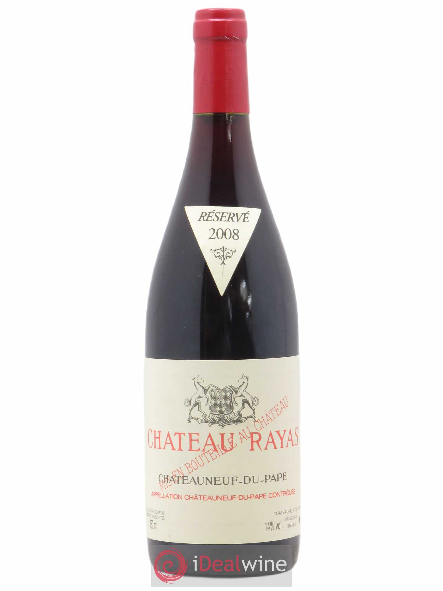 Châteauneuf-du-Pape Château Rayas Emmanuel Reynaud 2008 - Lot de 1 bouteille - 0