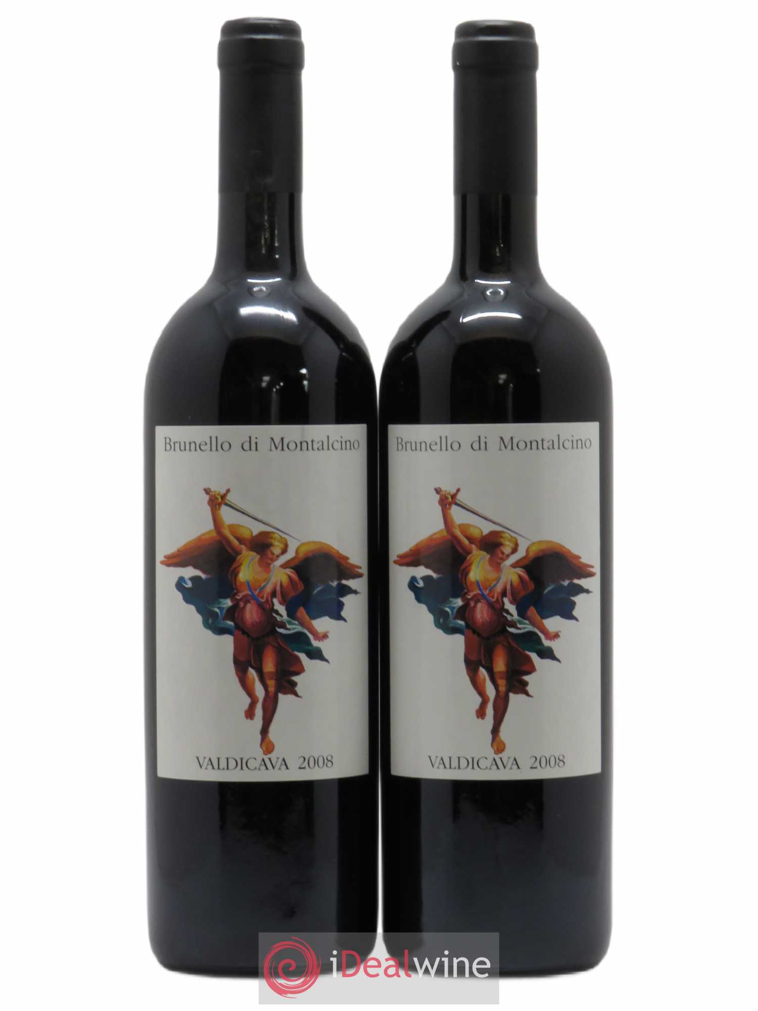 Brunello di Montalcino DOCG Valdicava Vincenzo Abbruzzese (sans prix de réserve) 2008 - Lot de 2 bouteilles - 0