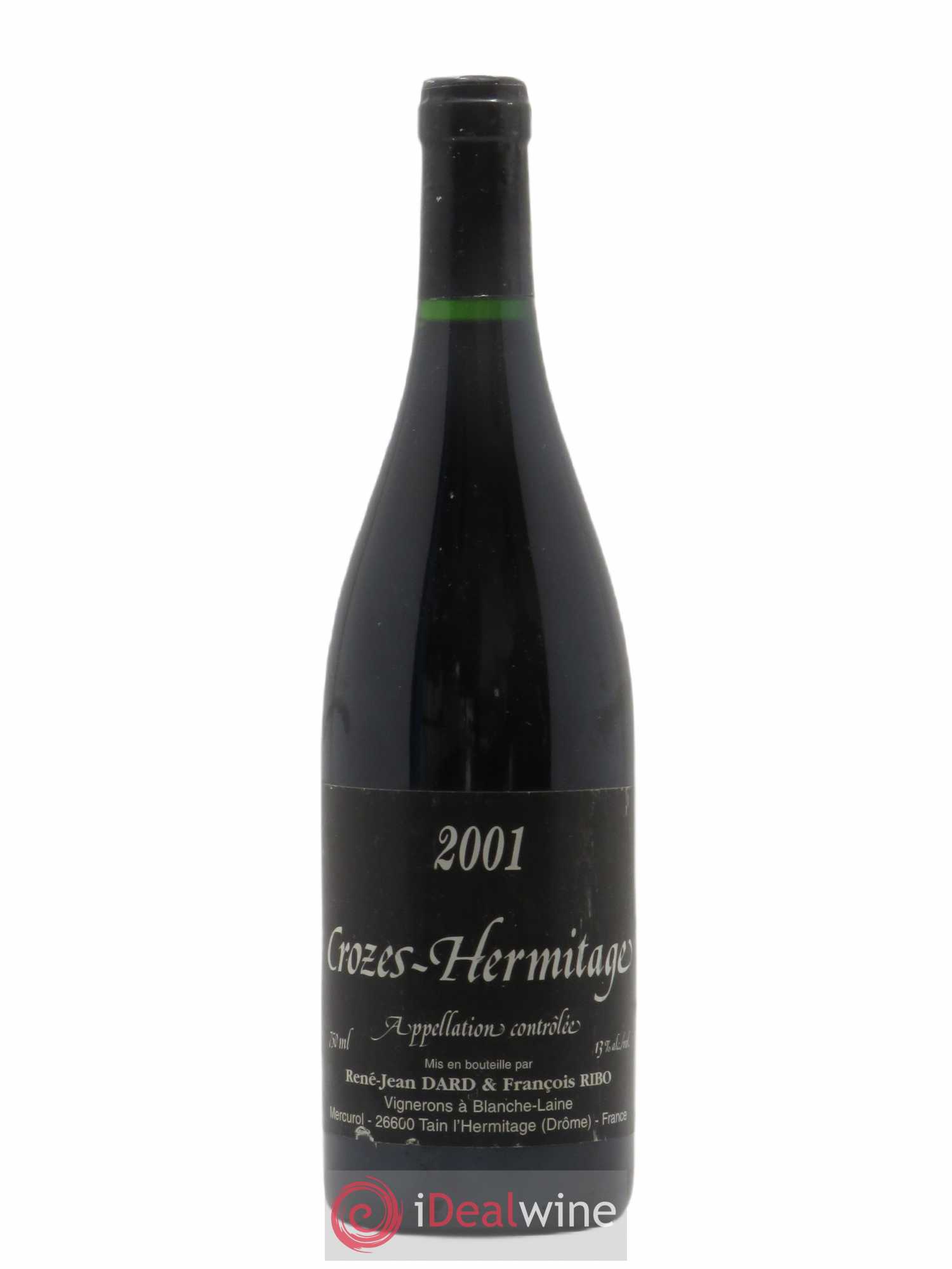 Crozes-Hermitage Dard et Ribo (Domaine) (sans prix de réserve) 2001 - Lot de 1 bouteille - 0