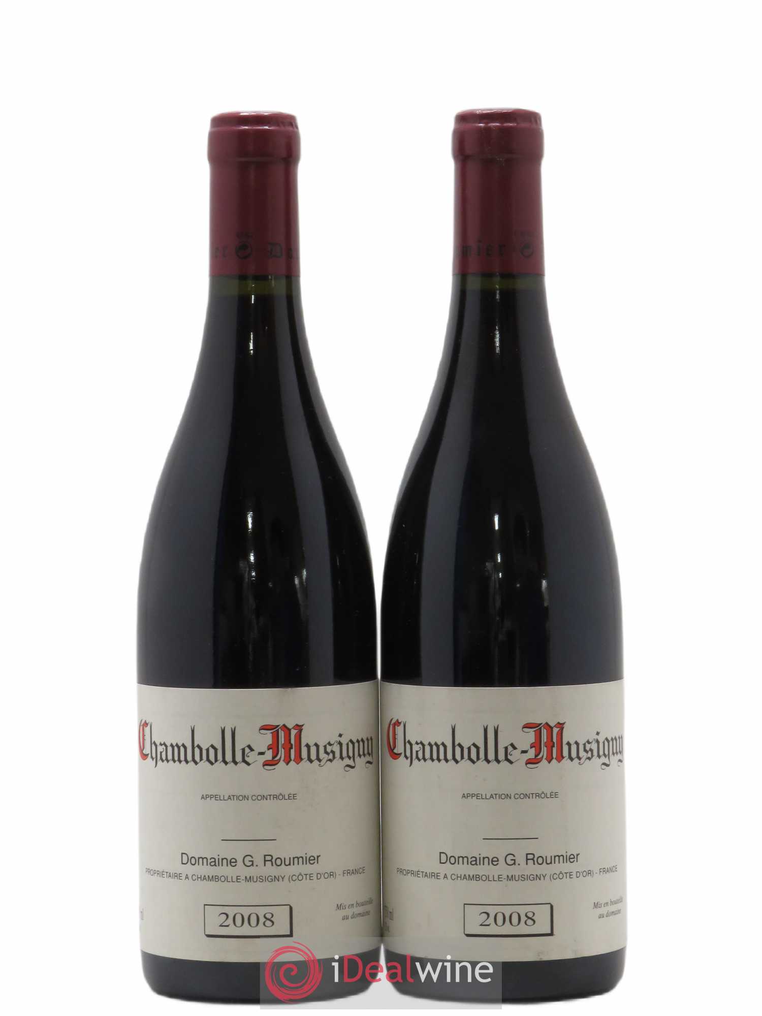 Chambolle-Musigny Georges Roumier (Domaine) 2008 - Lot de 2 bouteilles - 0