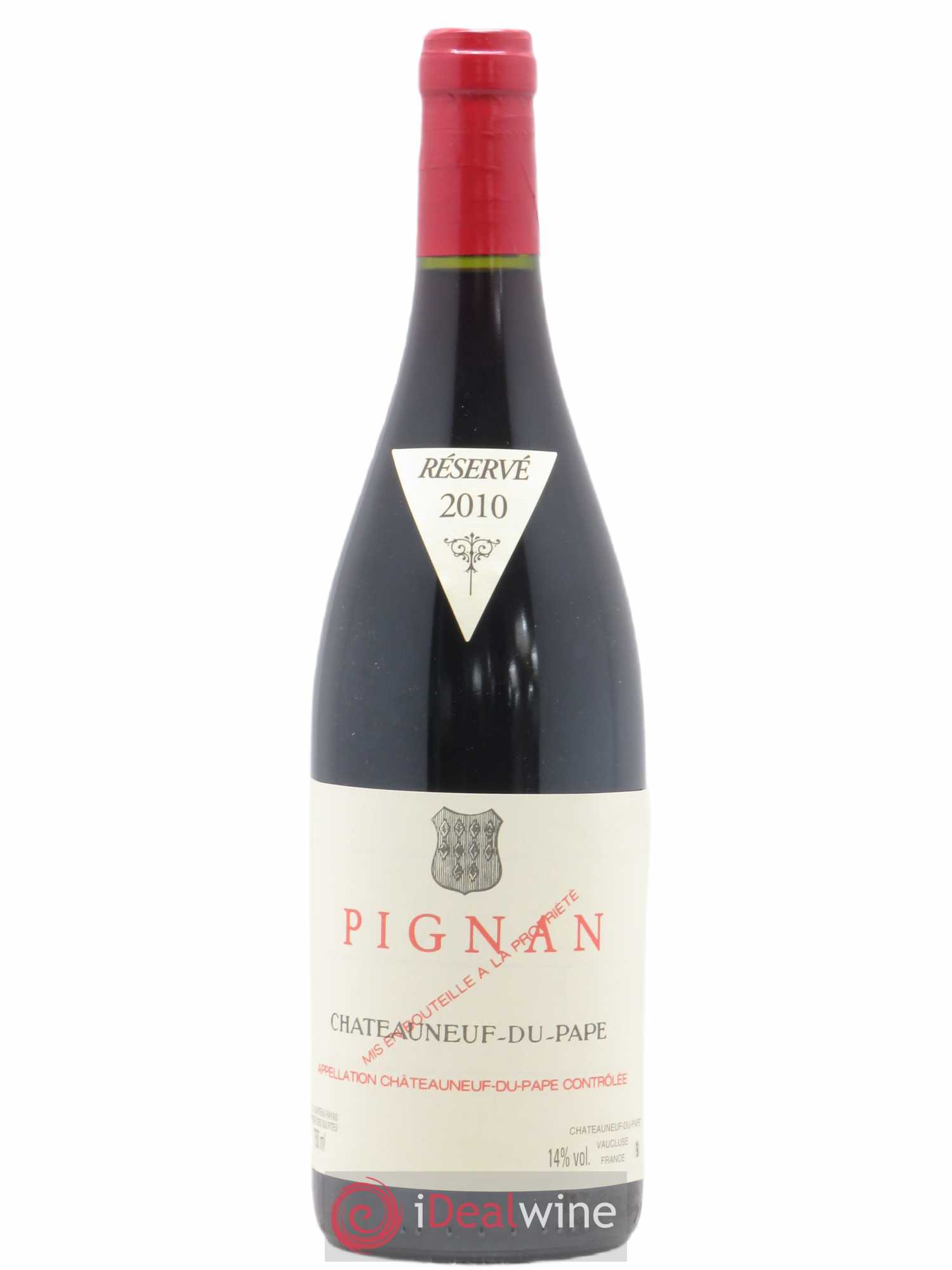 Châteauneuf-du-Pape Pignan Emmanuel Reynaud (sans prix de réserve) 2010 - Lot de 1 bouteille - 0