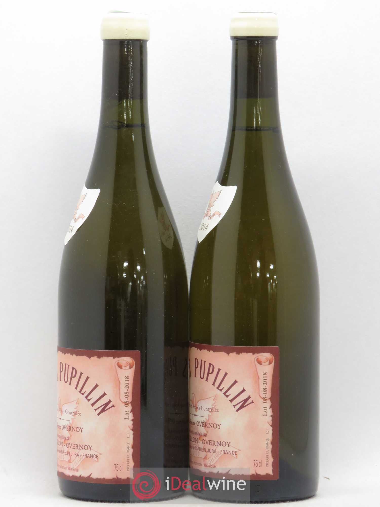 Arbois-Pupillin Chardonnay élevage prolongé (cire blanche) Overnoy-Houillon (Domaine) 2014 - Lot de 2 bouteilles - 1