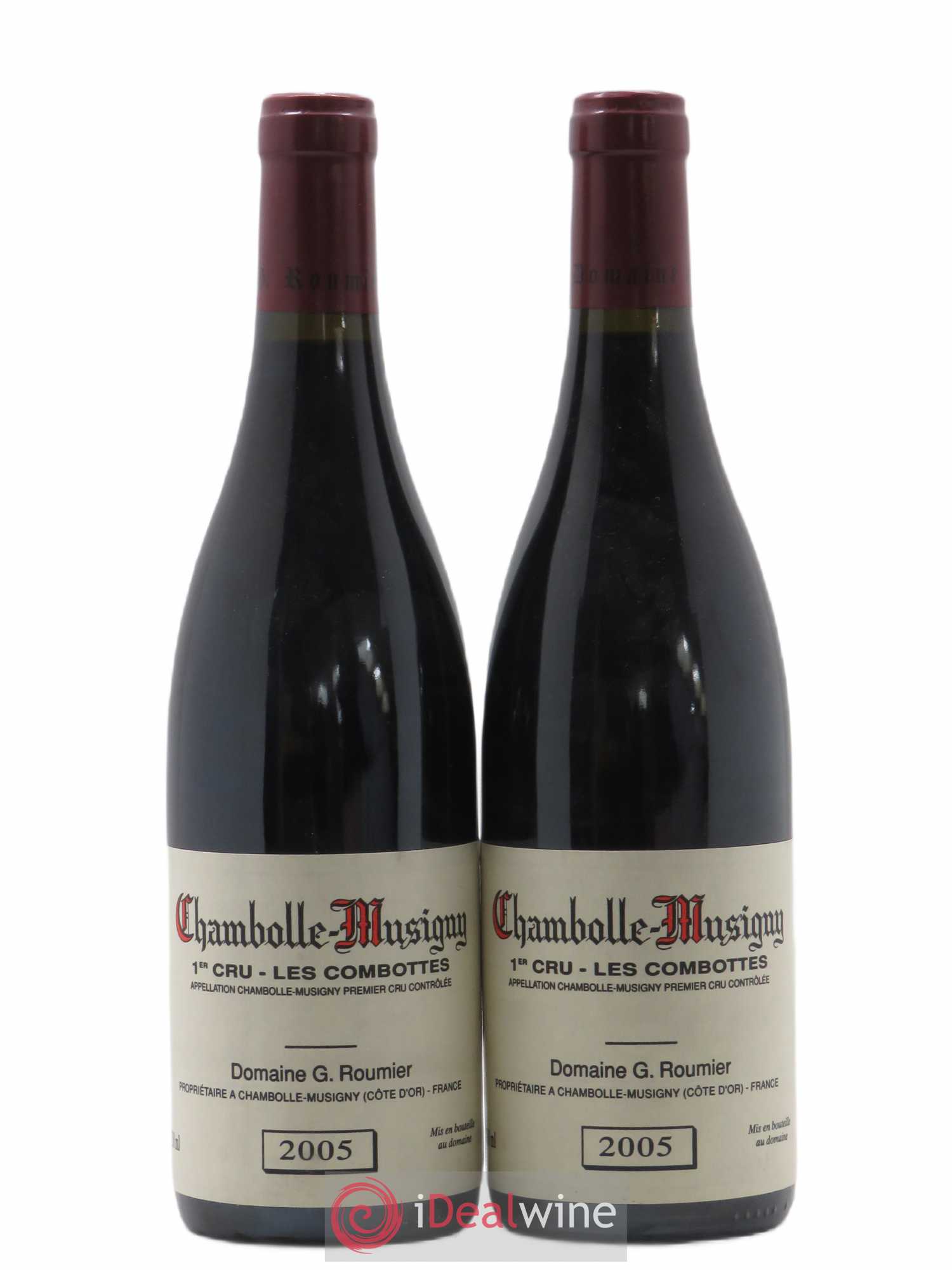 Chambolle-Musigny 1er Cru Les Combottes Georges Roumier (Domaine) 2005 - Lot de 2 bouteilles - 0