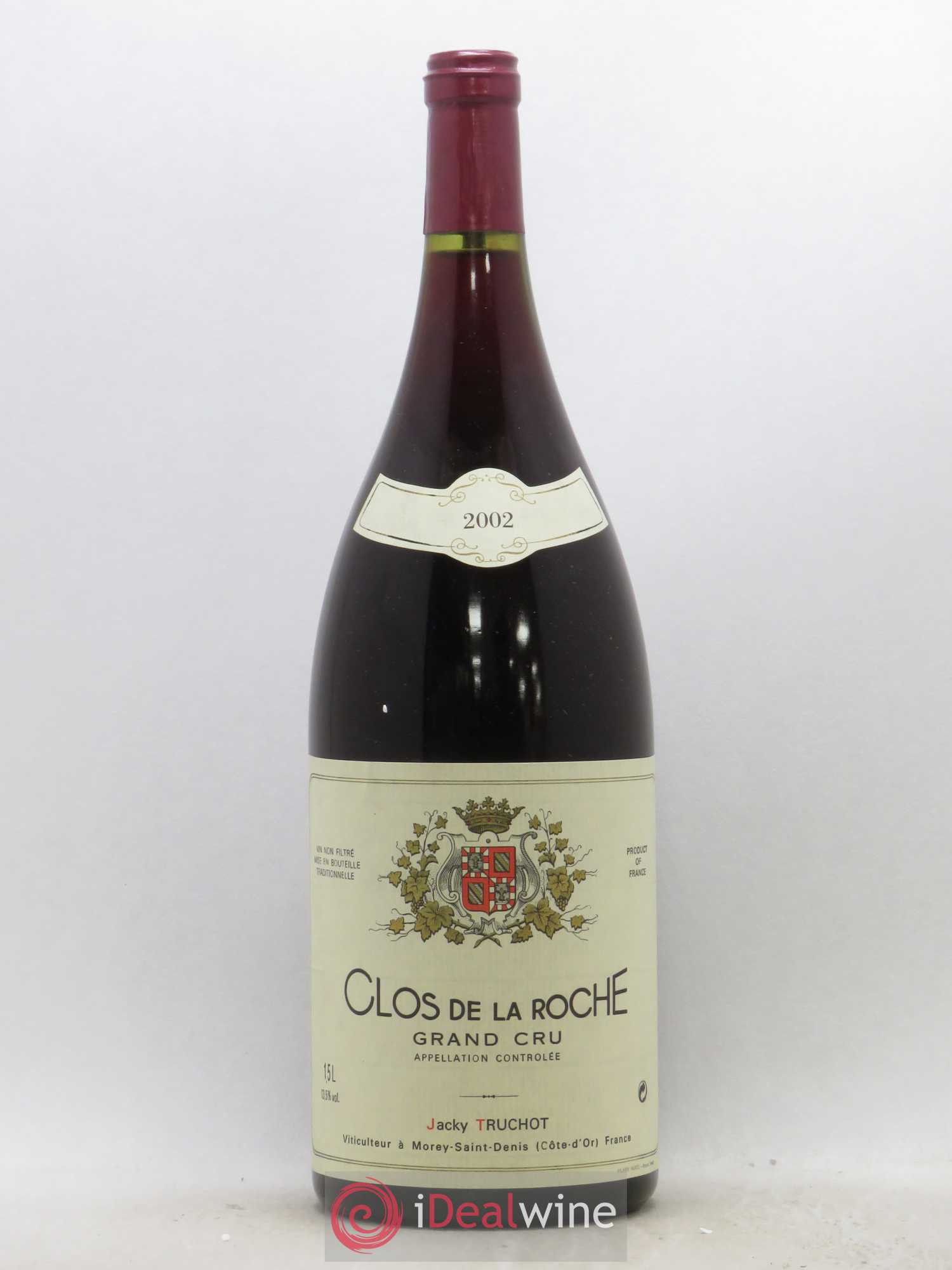 Clos de la Roche Grand Cru Jacky Truchot 2002 - Lot de 1 magnum - 0