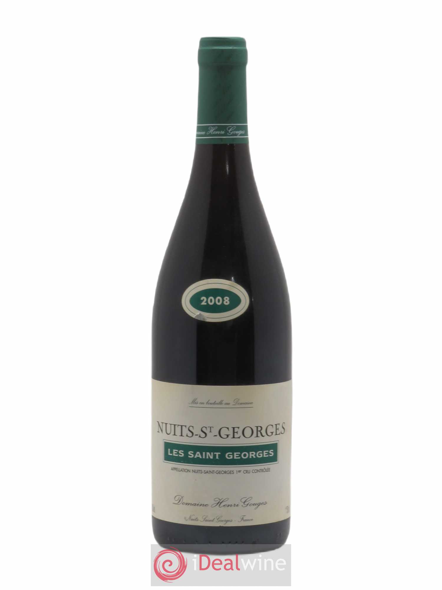 Nuits-Saint-Georges 1er Cru Les Saints Georges Henri Gouges (sans prix de réserve) 2008 - Lot de 1 bouteille - 0