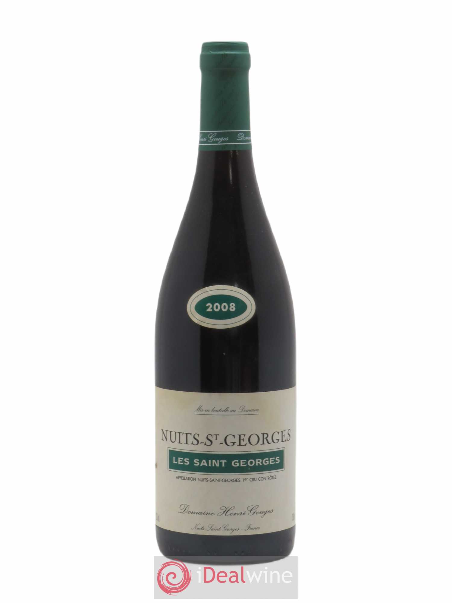 Nuits-Saint-Georges 1er Cru Les Saints Georges Henri Gouges (sans prix de réserve) 2008 - Lot de 1 bouteille - 0