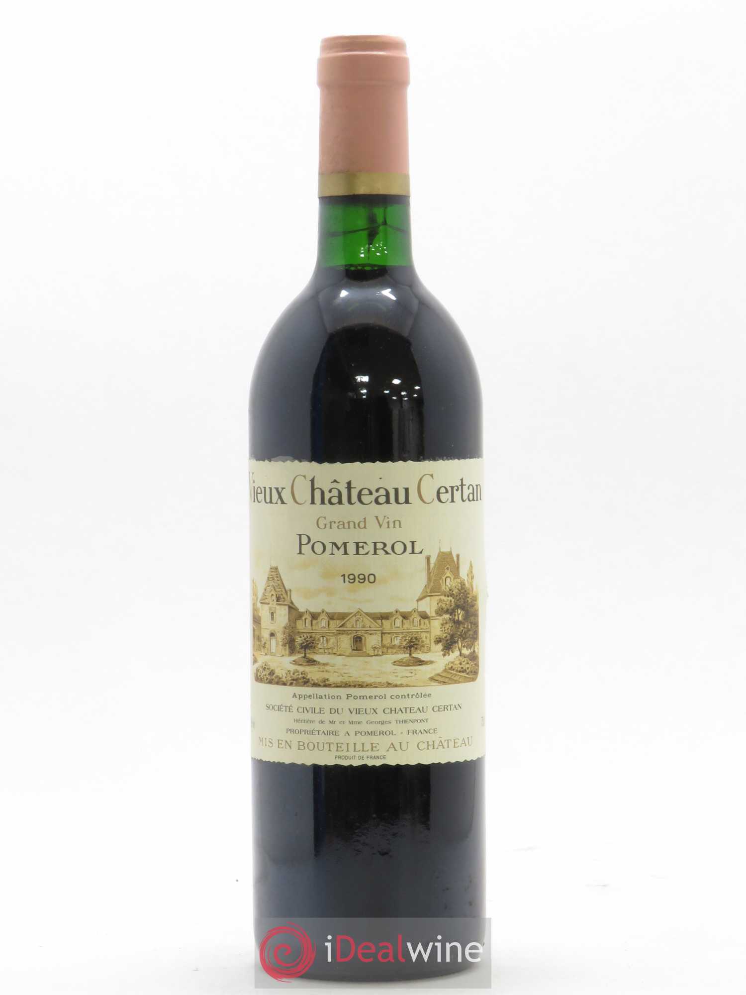 Vieux Château Certan (sans prix de réserve) 1990 - Lot de 1 bouteille - 0