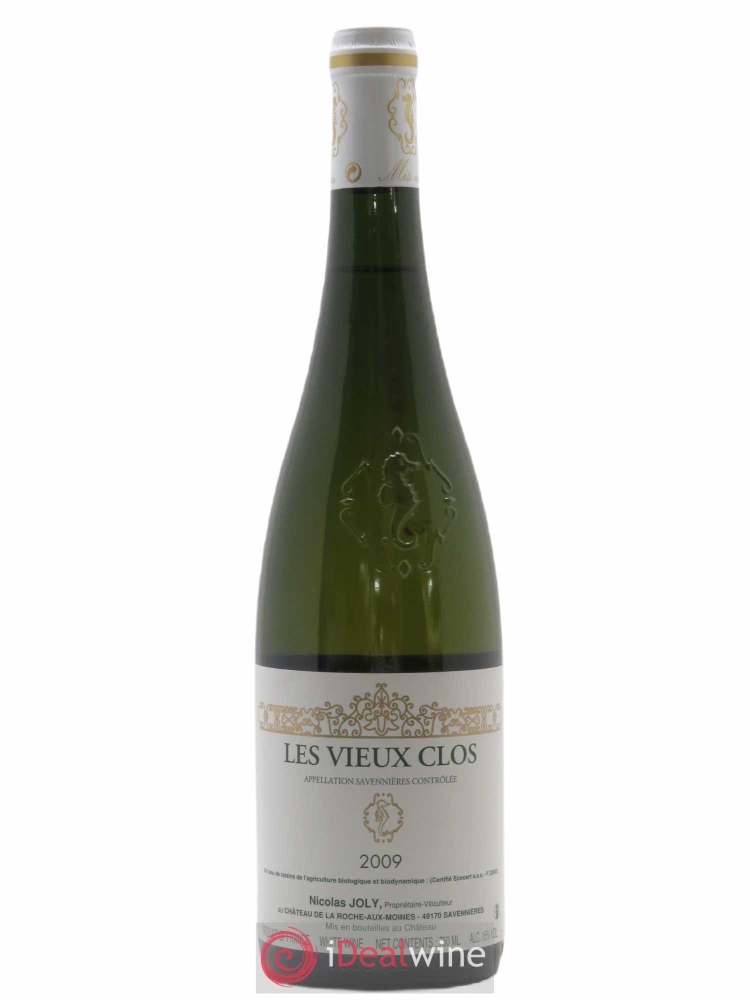 Savennières Les Vieux Clos Vignobles de la Coulée de Serrant - Nicolas Joly (sans prix de réserve) 2009 - Lot de 1 bouteille - 0