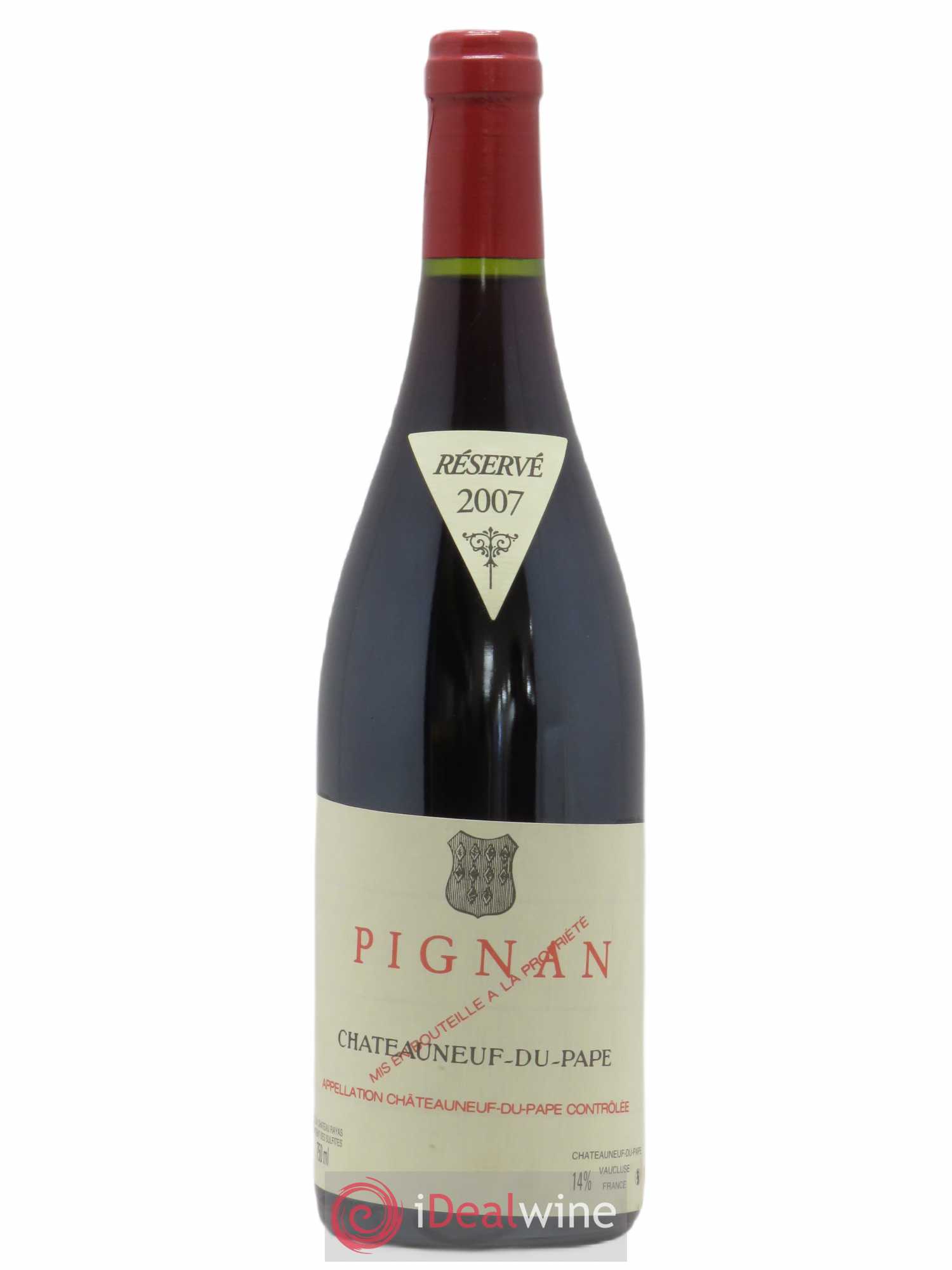 Châteauneuf-du-Pape Pignan Emmanuel Reynaud (sans prix de réserve) 2007 - Lot de 1 bouteille - 0