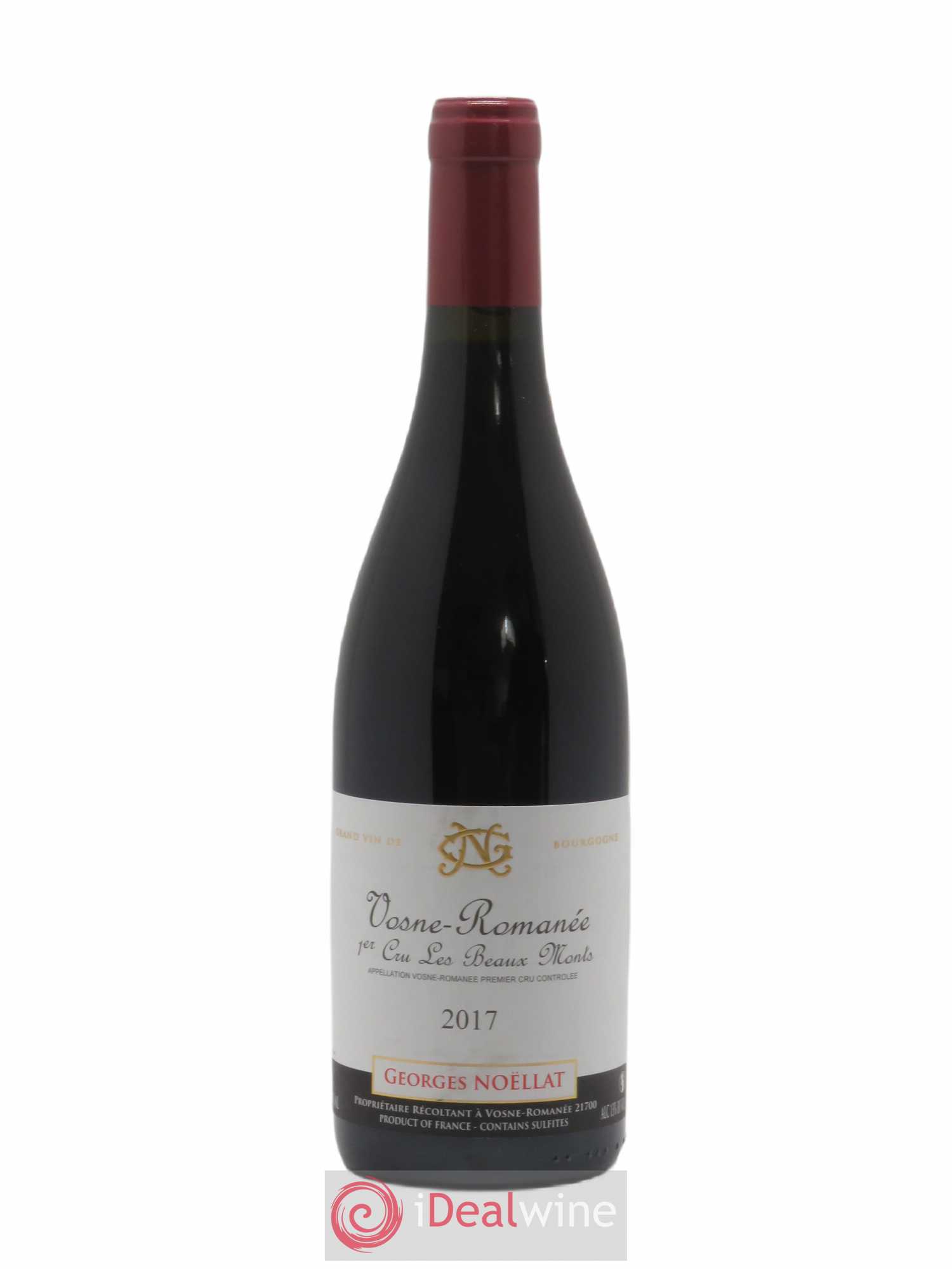 Vosne-Romanée 1er Cru Les Beaux Monts Georges Noëllat (Domaine) (sans prix de réserve) 2017 - Lot de 1 bouteille - 0