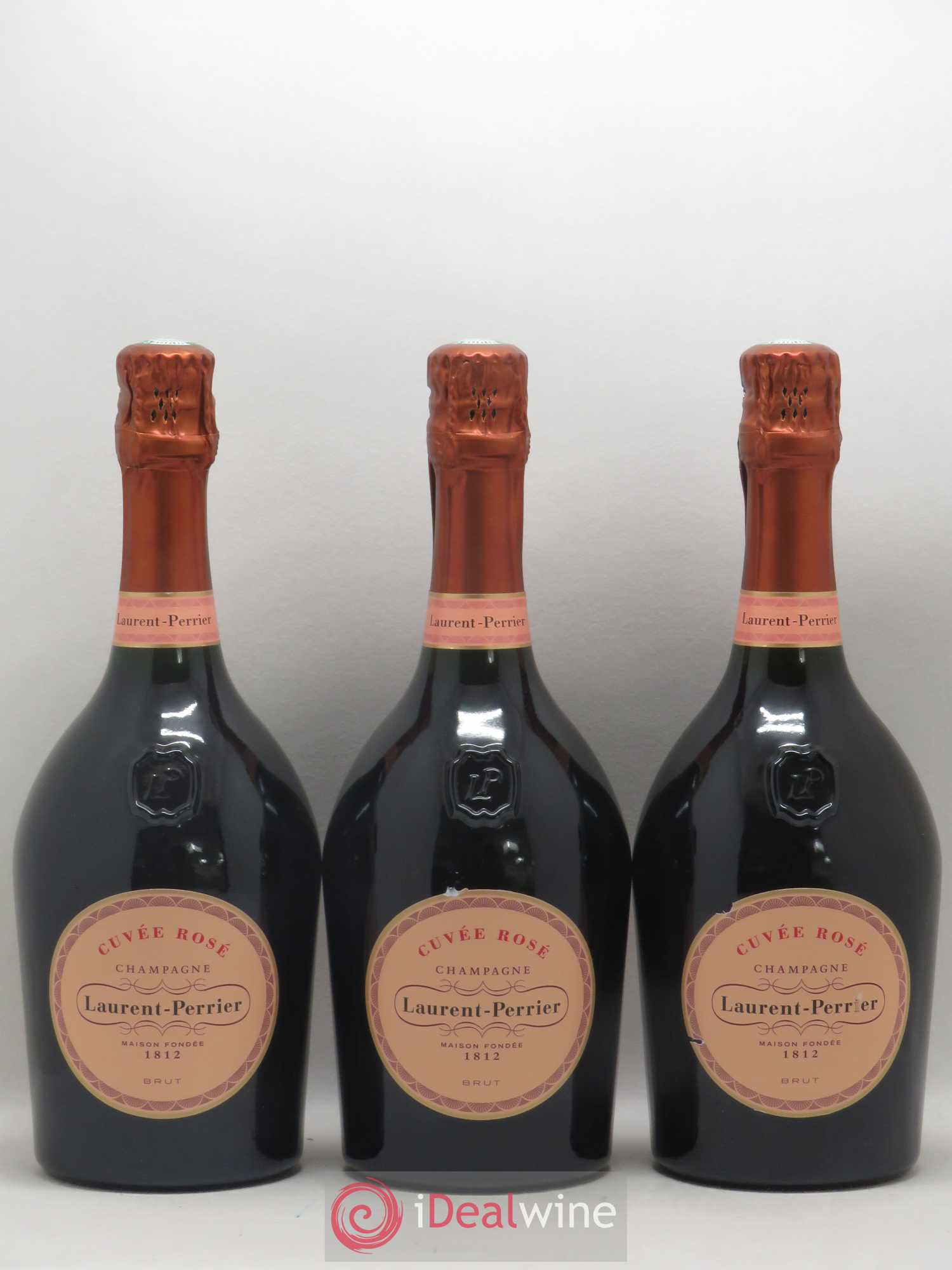 Rosé Brut Laurent Perrier  (sans prix de réserve) - Lot de 6 bouteilles - 1