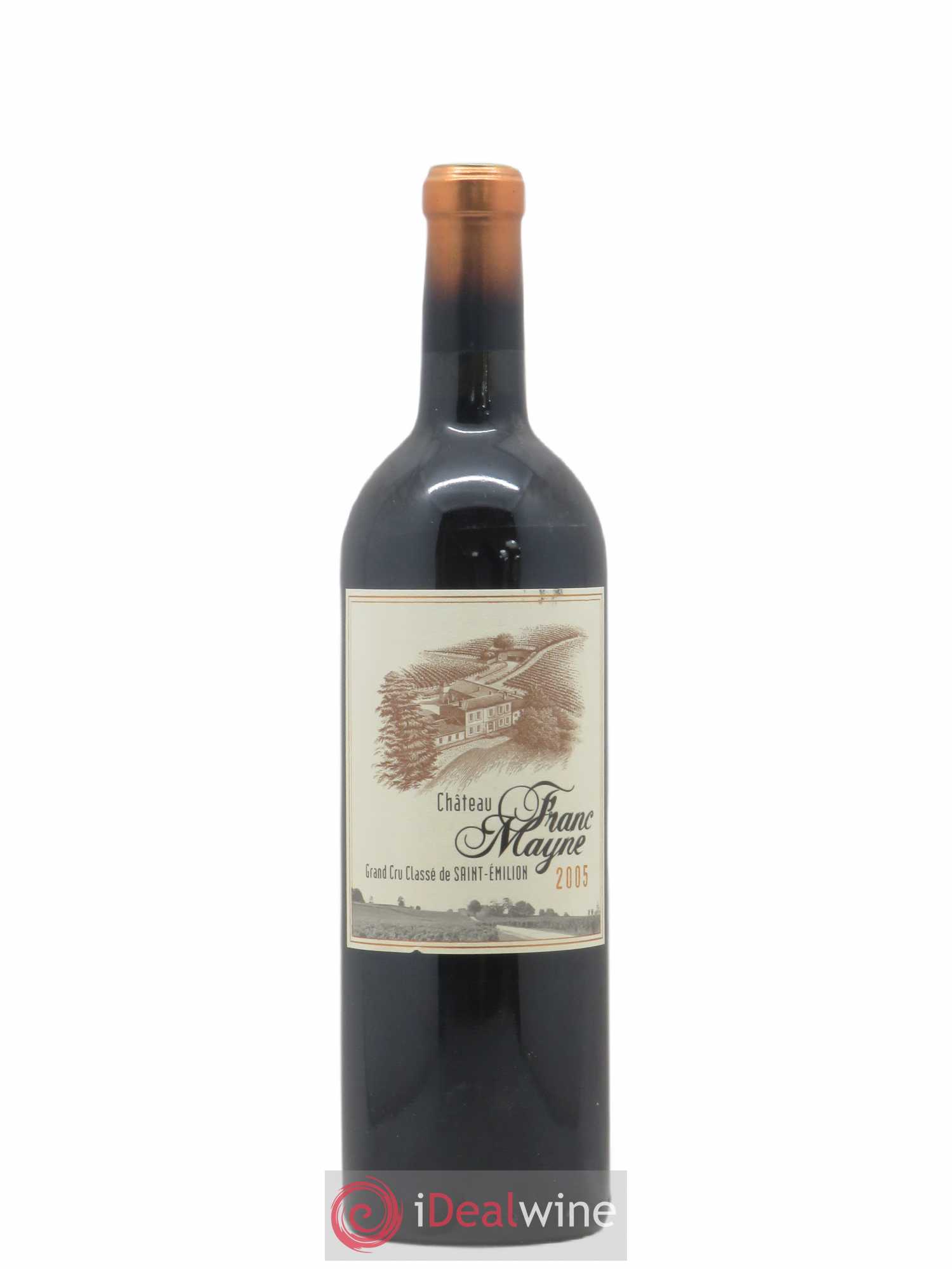 Château Franc Mayne Grand Cru Classé (sans prix de réserve) 2005 - Lot de 1 bouteille - 0