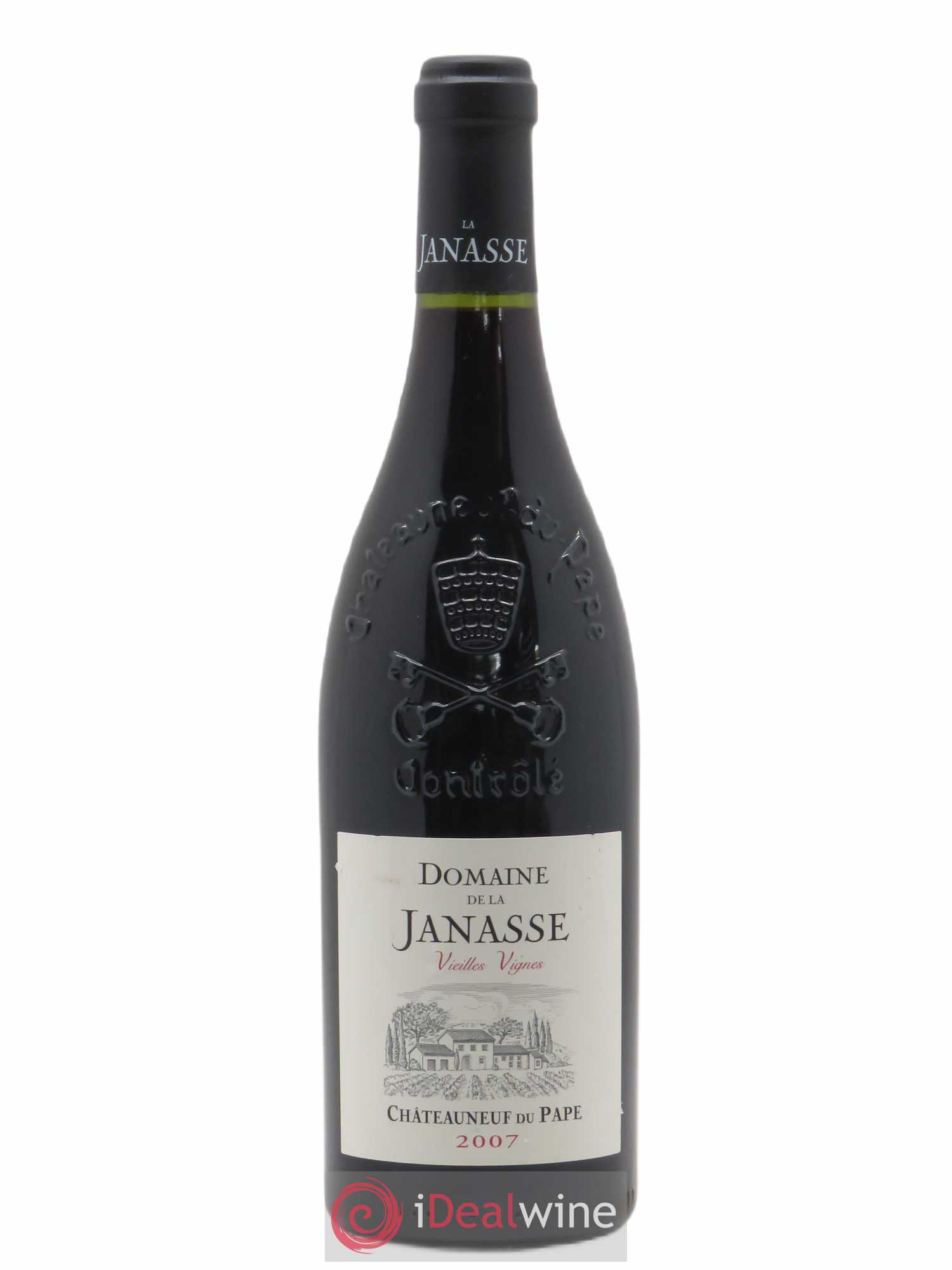 Châteauneuf-du-Pape Cuvée Vieilles Vignes La Janasse (Domaine de) (sans prix de réserve) 2007 - Lot de 1 bouteille - 0