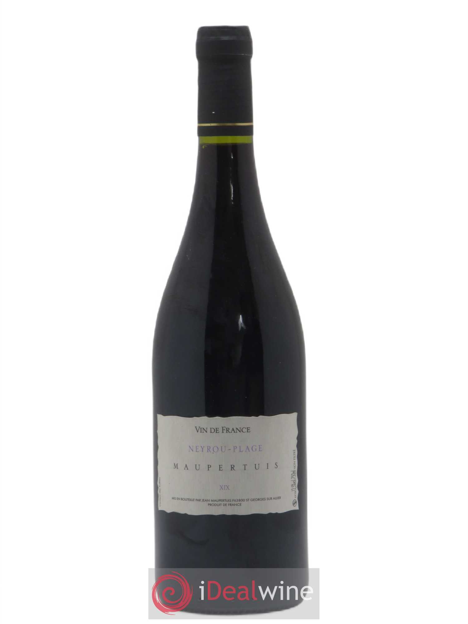 Vin de France Neyrou Plage Jean Maupertuis (sans prix de réserve) 2019 - Lot de 1 bouteille - 0