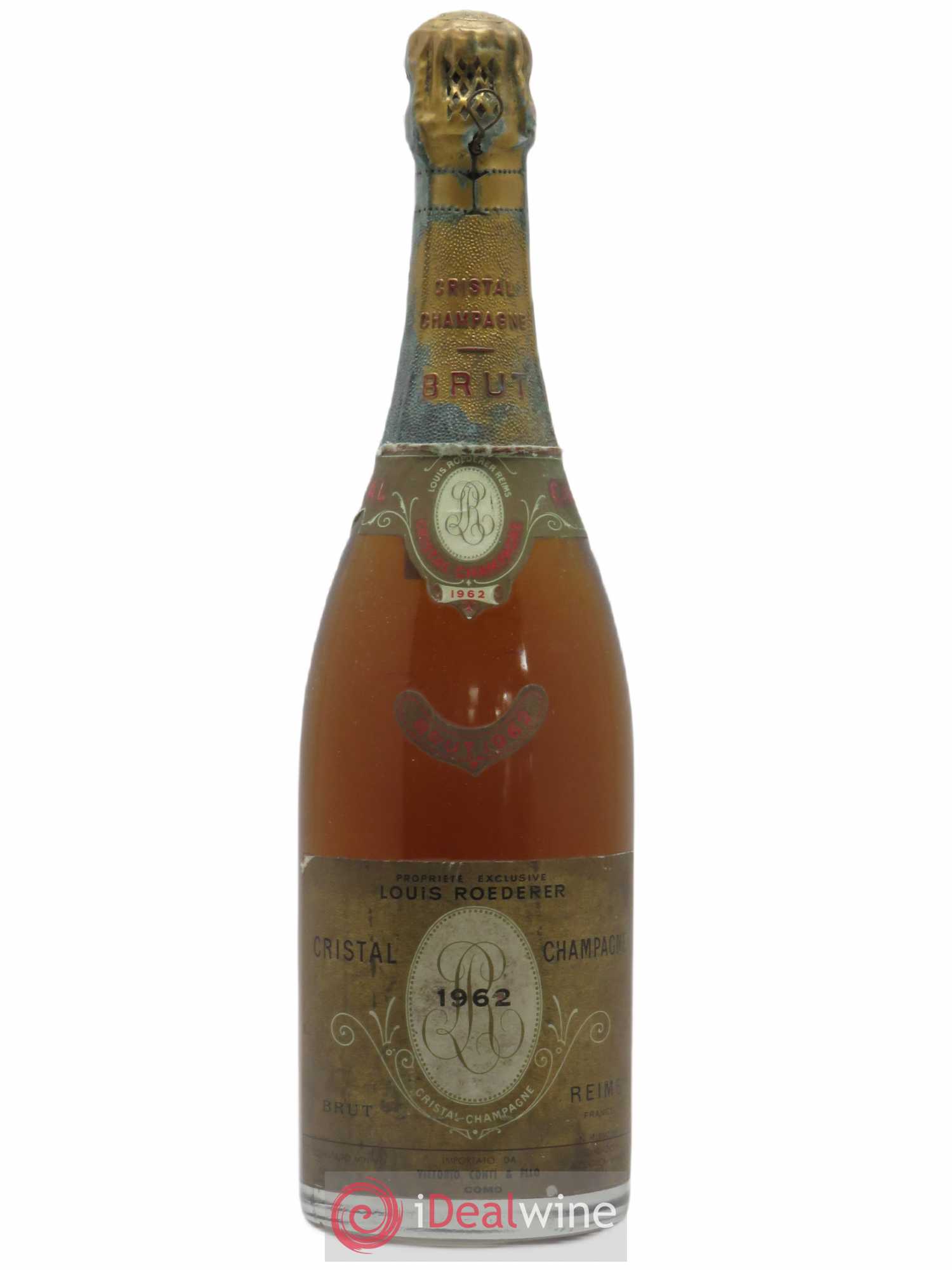 Cristal Louis Roederer 1962 - Lot de 1 bouteille - 0