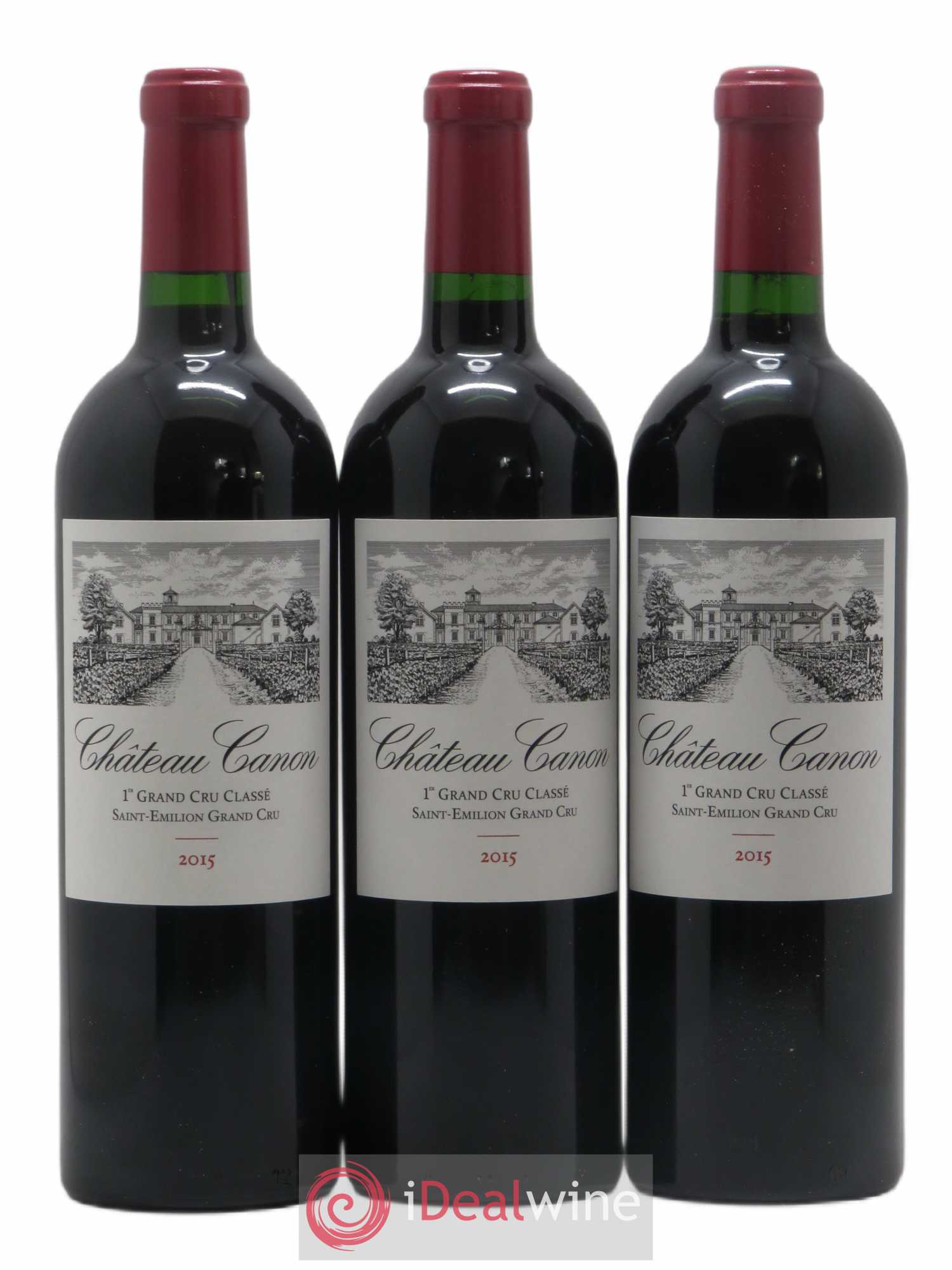 Château Canon 1er Grand Cru Classé B 2015 - Lot de 12 bouteilles - 3
