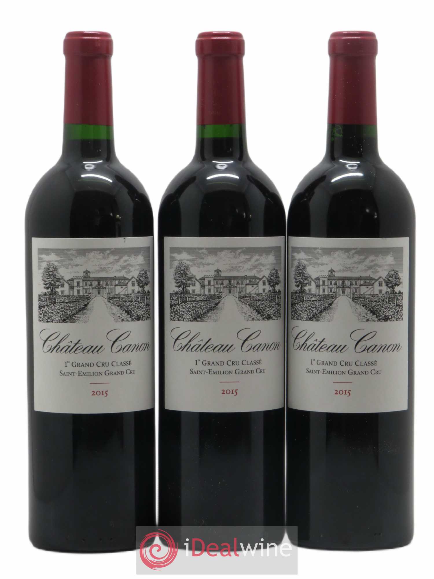 Château Canon 1er Grand Cru Classé B 2015 - Lot de 12 bouteilles - 5