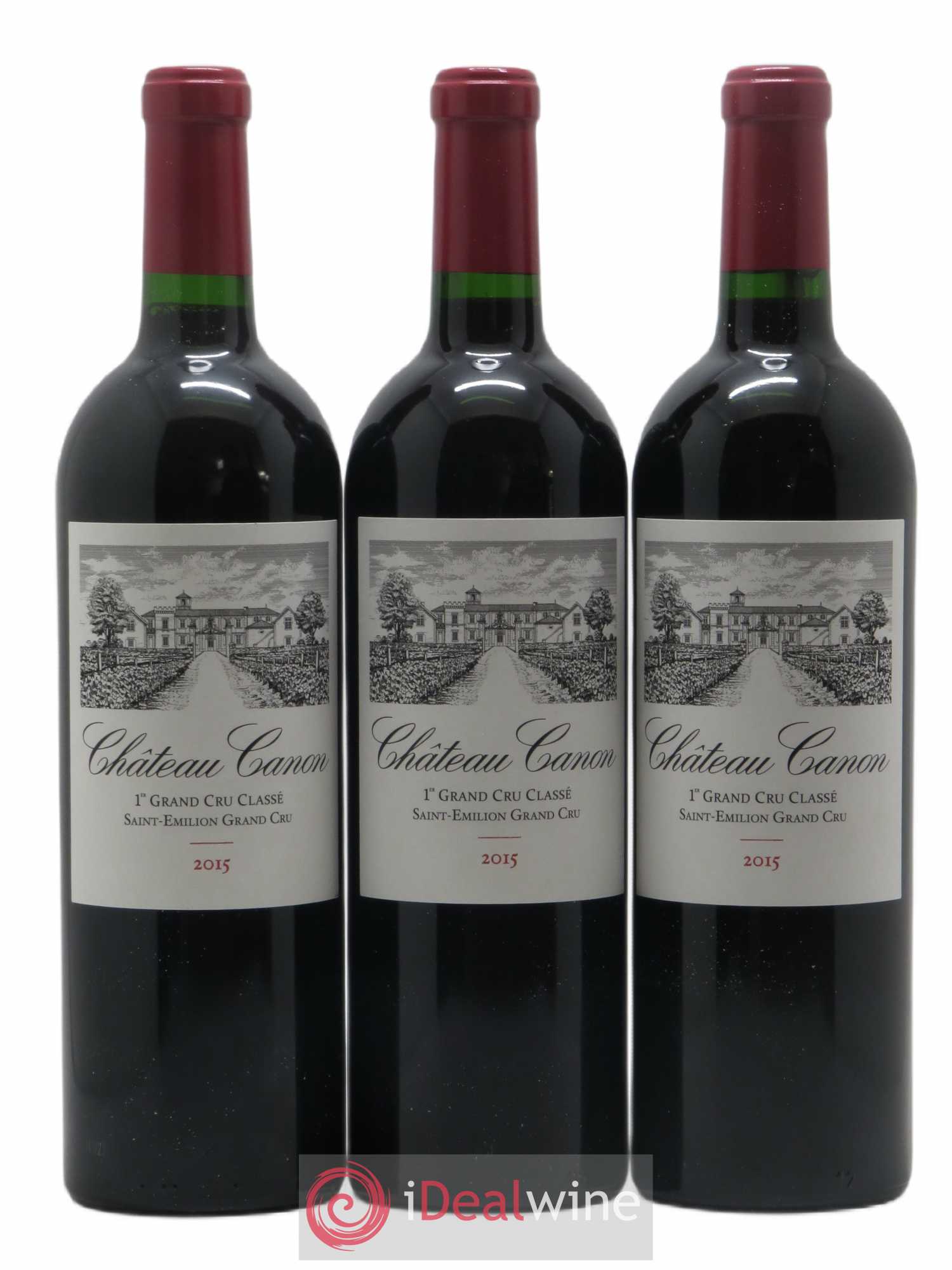 Château Canon 1er Grand Cru Classé B 2015 - Lot de 12 bouteilles - 7