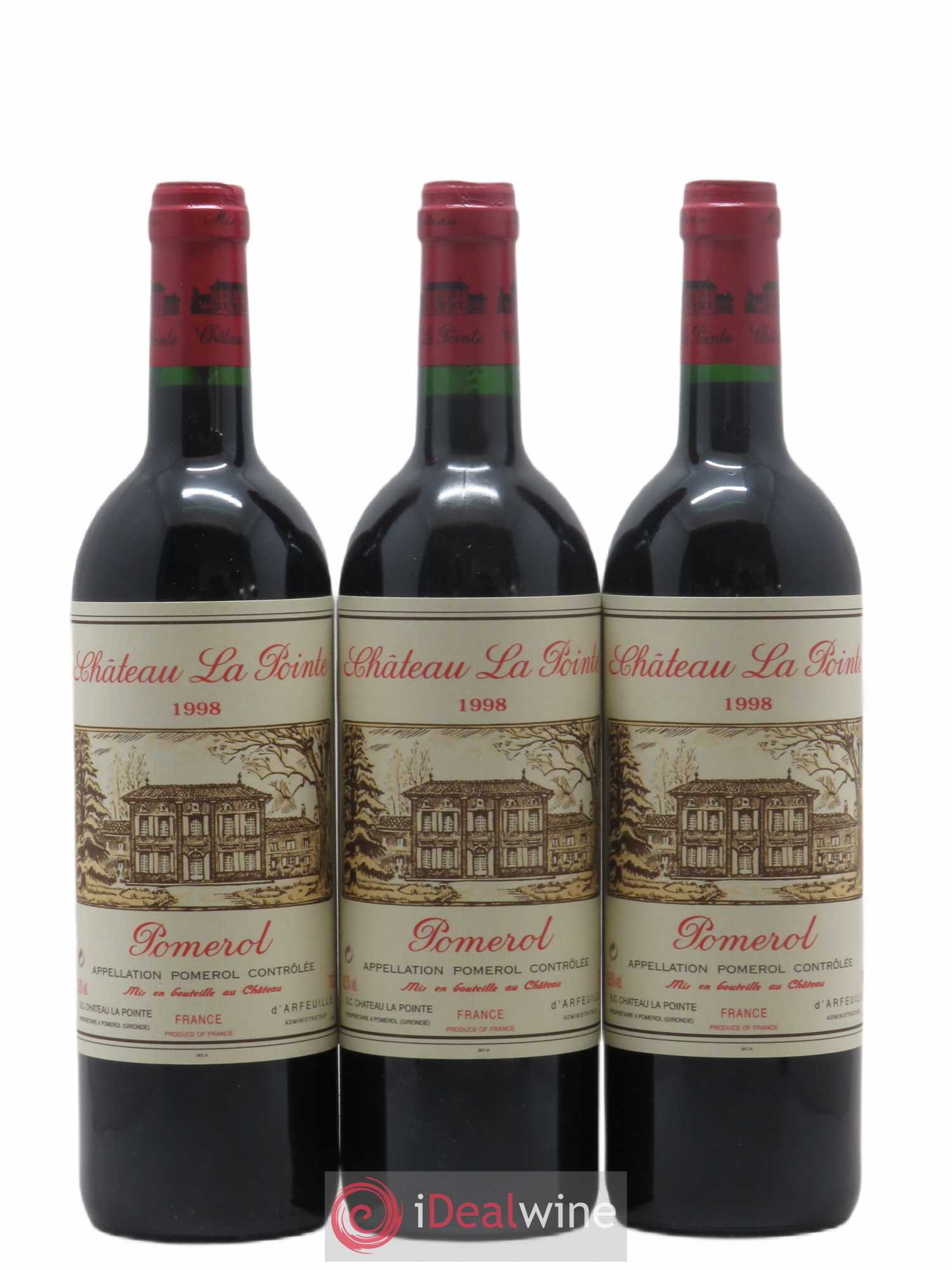 Château la Pointe 1998 - Lot de 12 bouteilles - 1