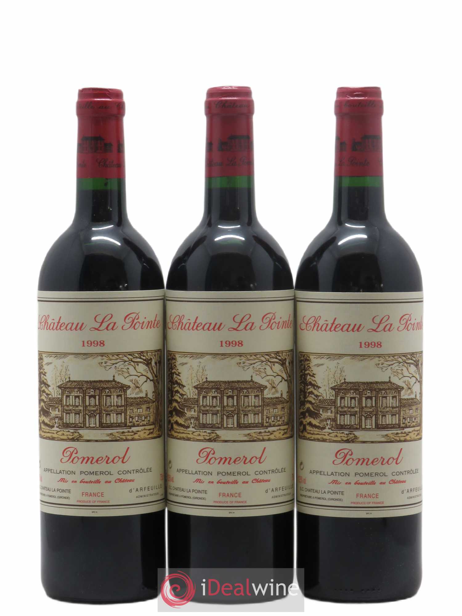 Château la Pointe 1998 - Lot de 12 bouteilles - 2