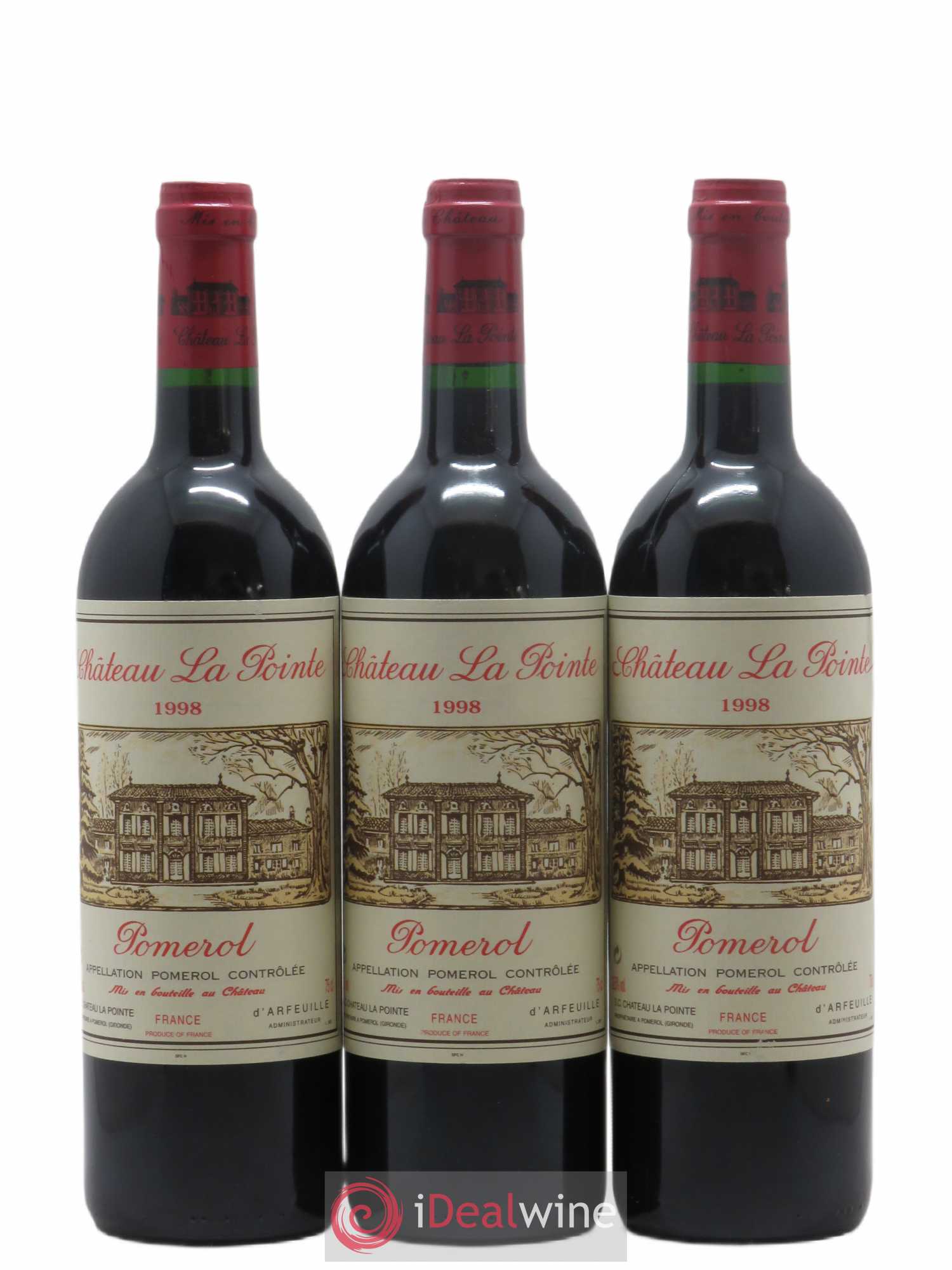 Château la Pointe 1998 - Lot de 12 bouteilles - 3