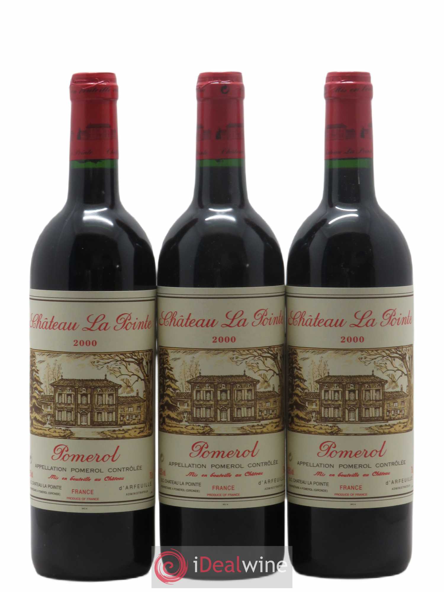 Château la Pointe (sans prix de réserve) 2000 - Lot de 12 bouteilles - 2