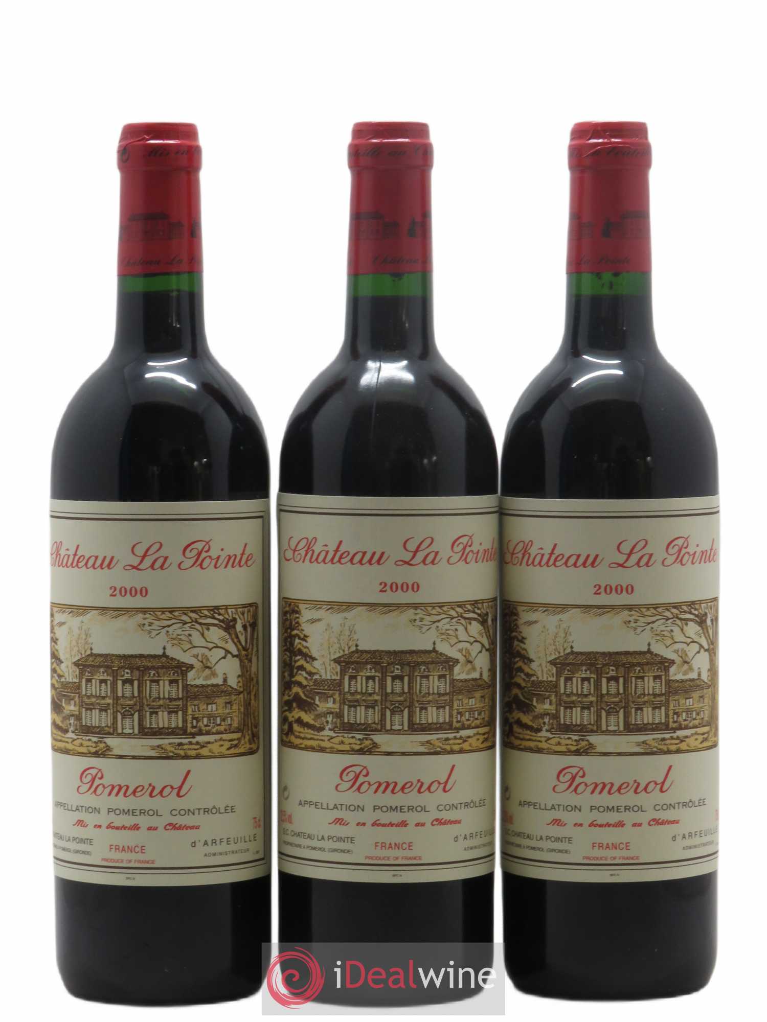 Château la Pointe (sans prix de réserve) 2000 - Lot de 12 bouteilles - 4