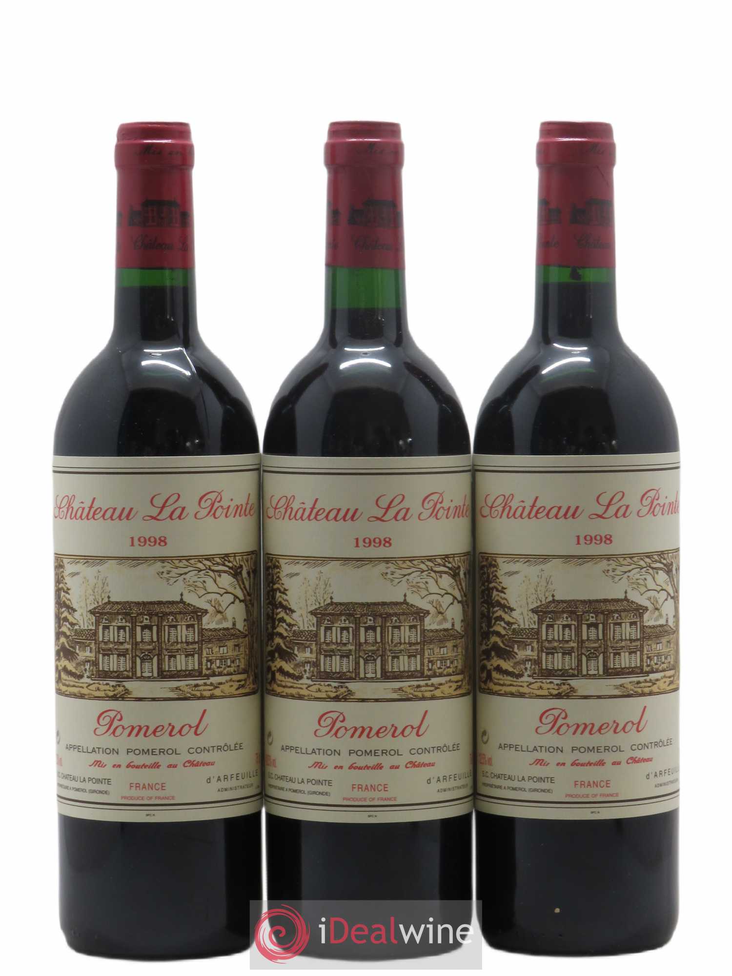 Château la Pointe 1998 - Lot de 12 bouteilles - 1