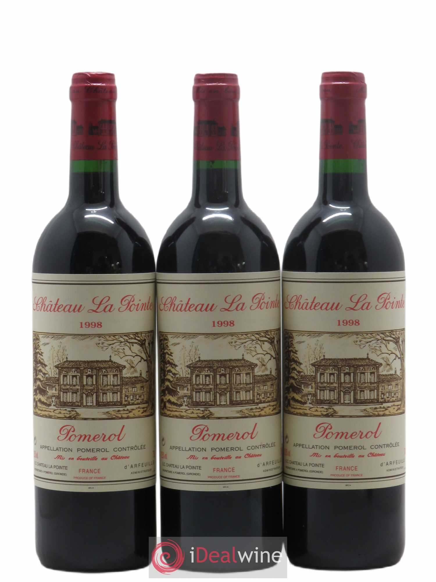 Château la Pointe 1998 - Lot de 12 bouteilles - 2