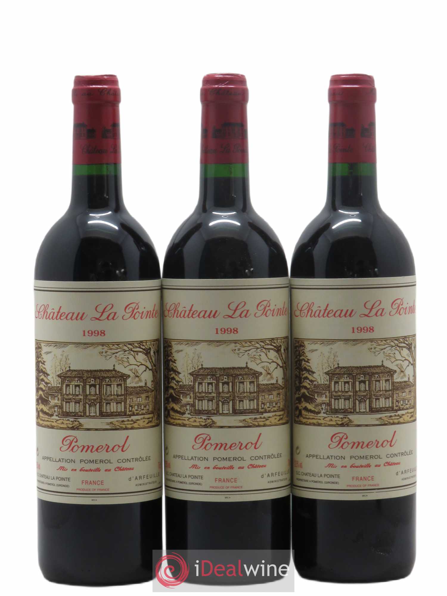 Château la Pointe 1998 - Lot de 12 bouteilles - 4