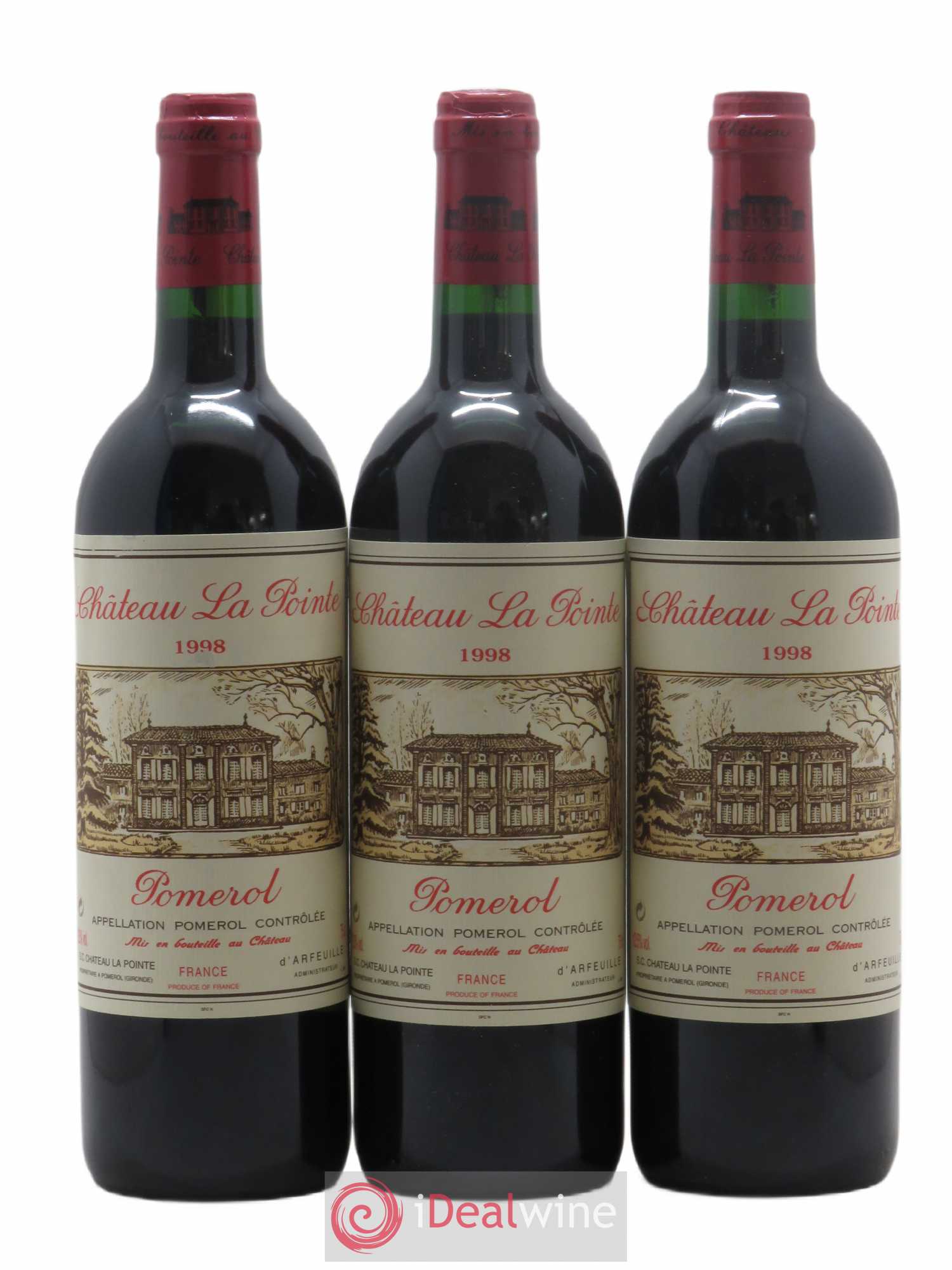 Château la Pointe 1998 - Lot de 12 bouteilles - 1