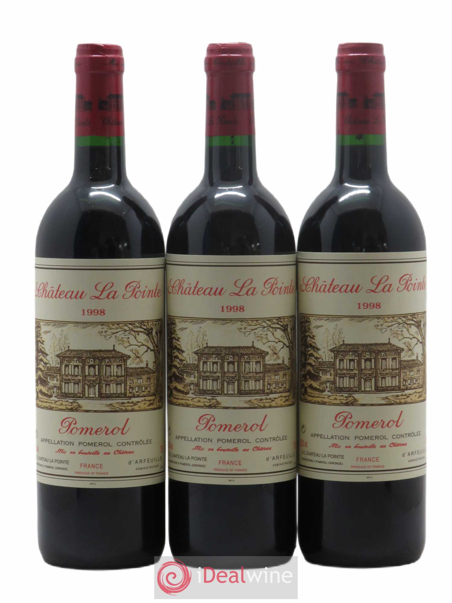 Château la Pointe 1998 - Lot de 12 bouteilles - 2