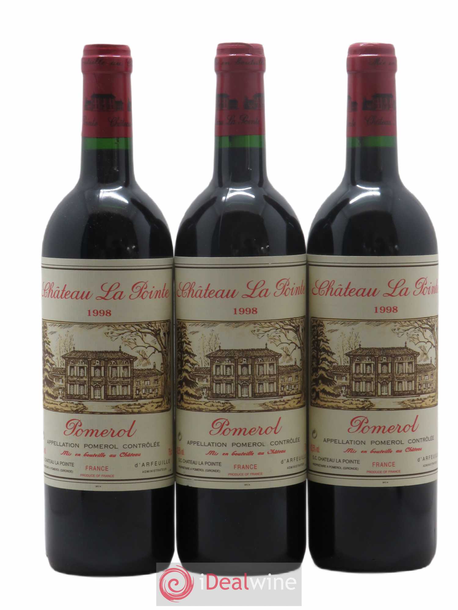 Château la Pointe 1998 - Lot de 12 bouteilles - 4