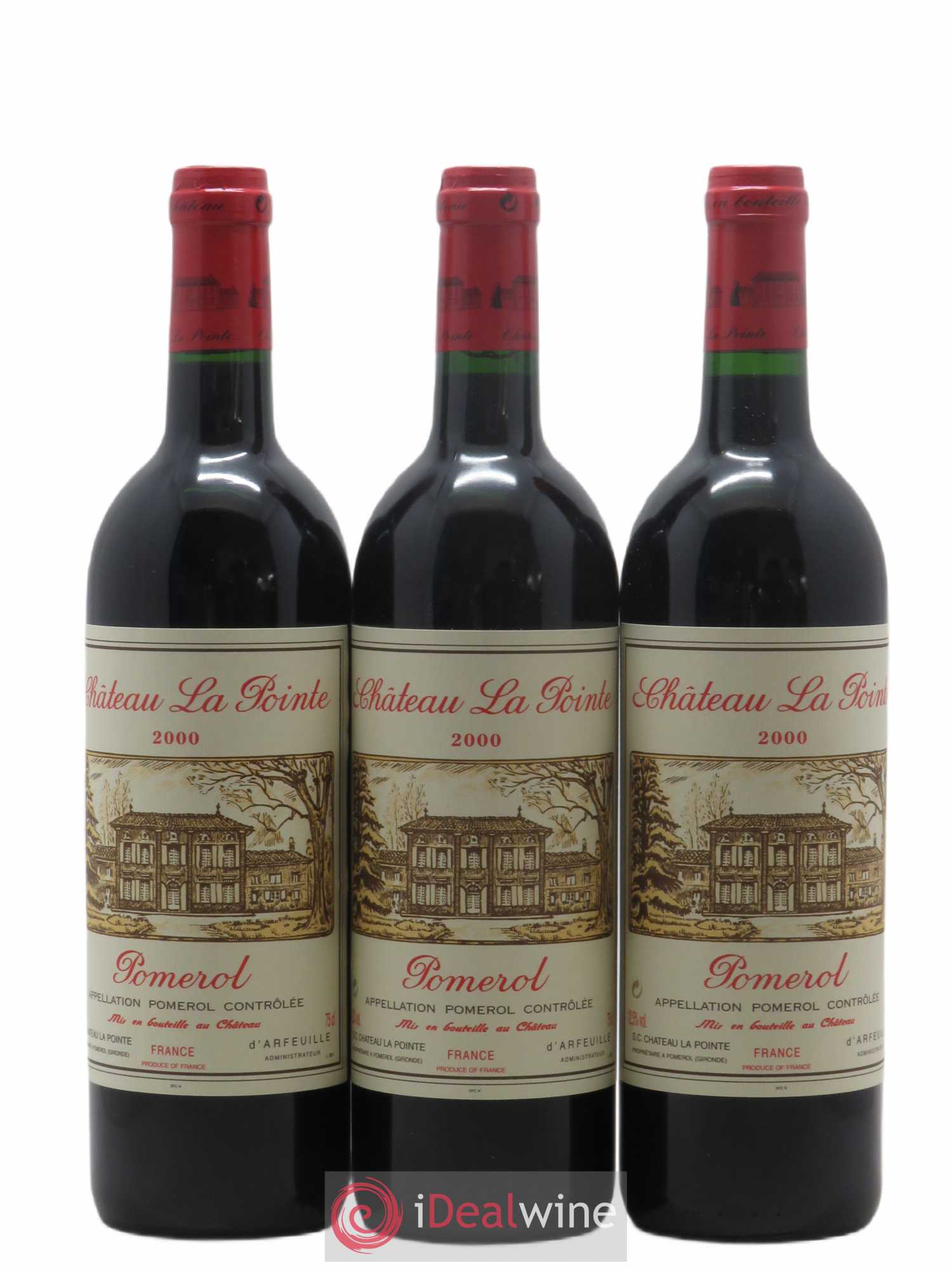 Château la Pointe (sans prix de réserve) 2000 - Lot de 12 bouteilles - 2